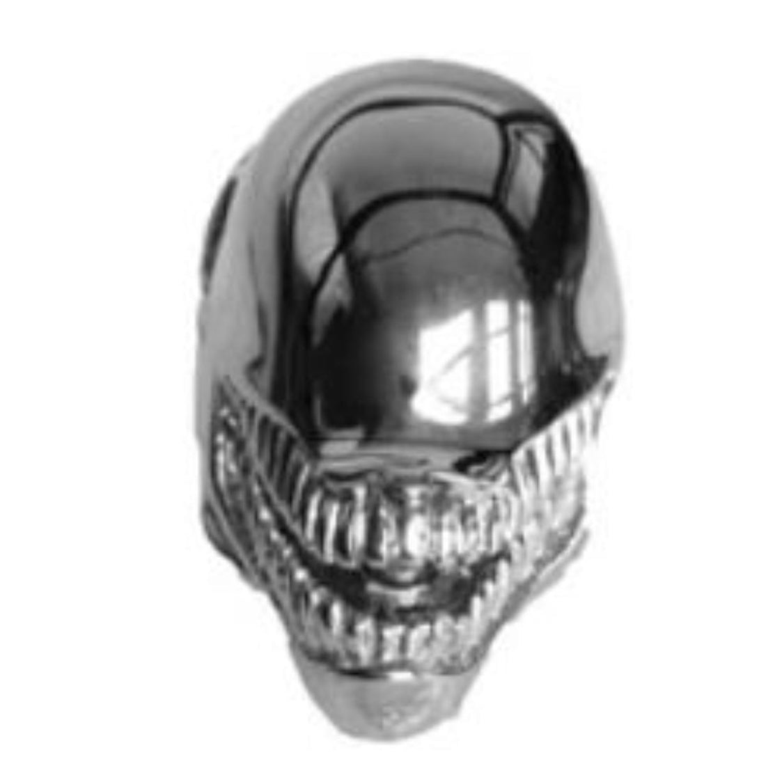 R151 Stainless Steel Alien Skull Biker Ring