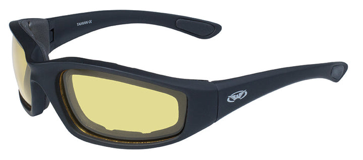 24 Kickback YT A/F FOAM PADDED MOTORCYCLE SAFETY SUNGLASSES