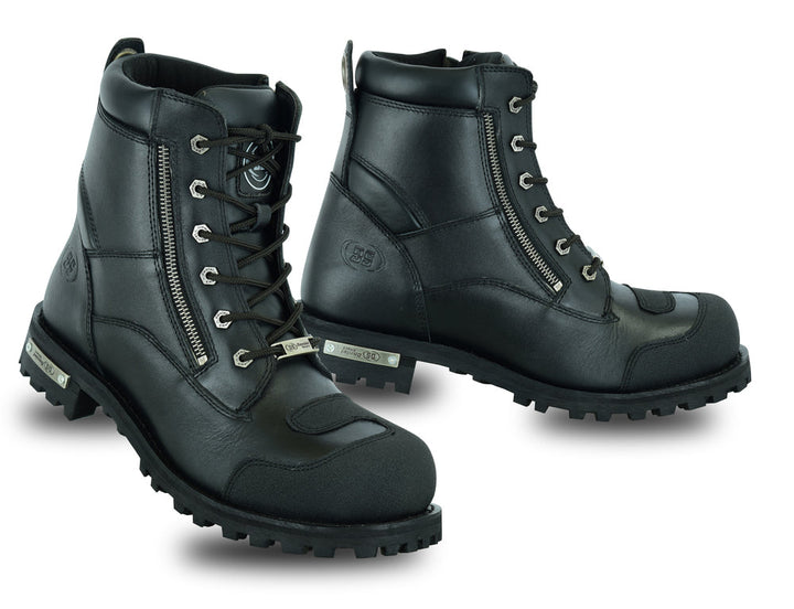 RC9741 Men's Side Zipper Waterproof Ankle Protection Boots