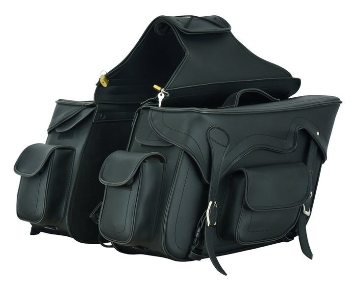 RC322 Two Strap Saddle Bag