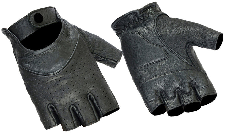 RC8    Women's Perforated Fingerless Glove