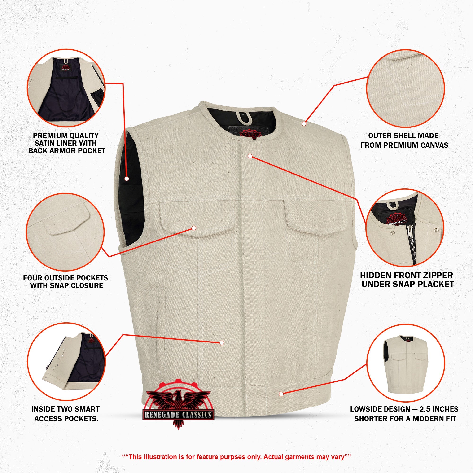 Sand Dawn - Men's Textile Vest