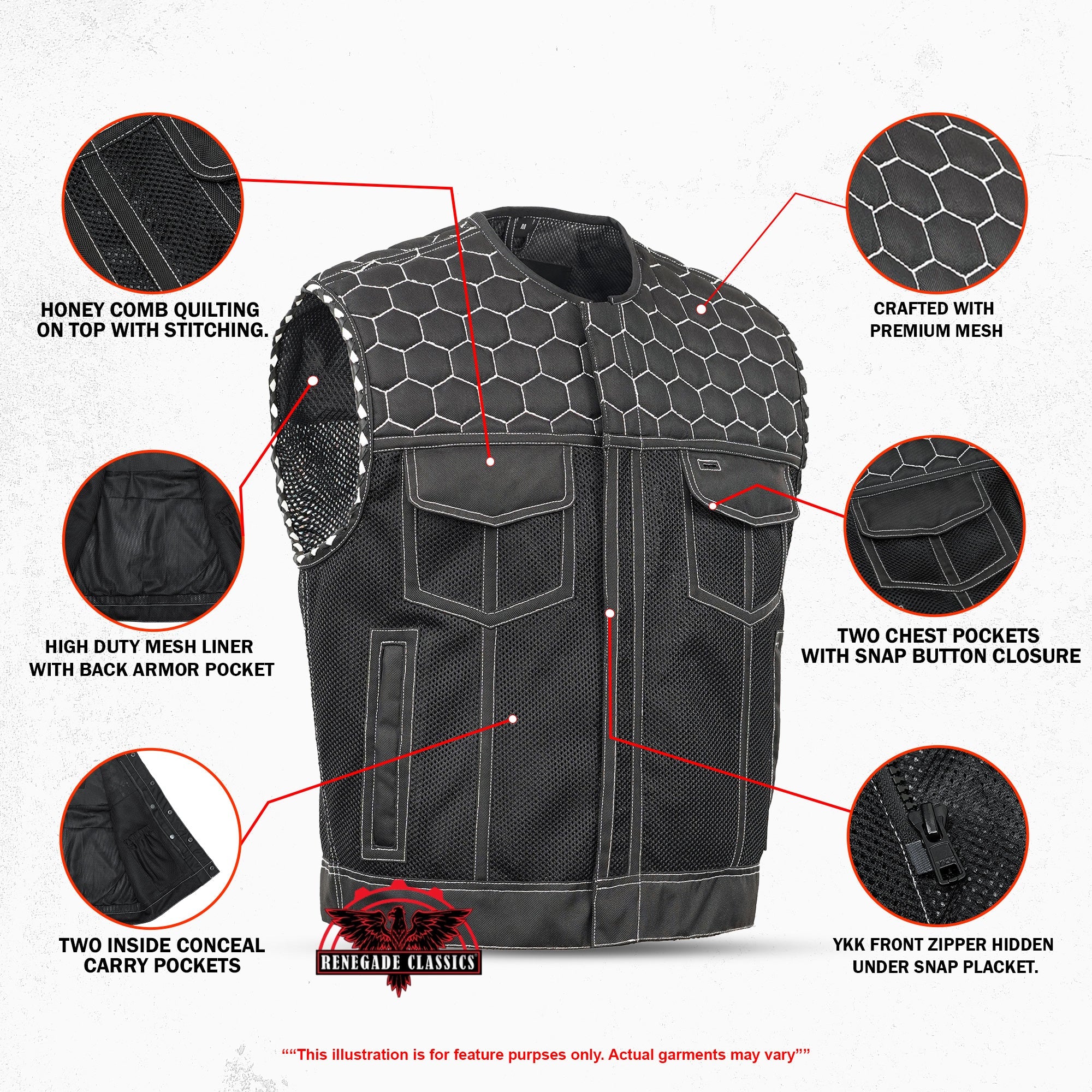 The Revenant - Men's Textile Vest