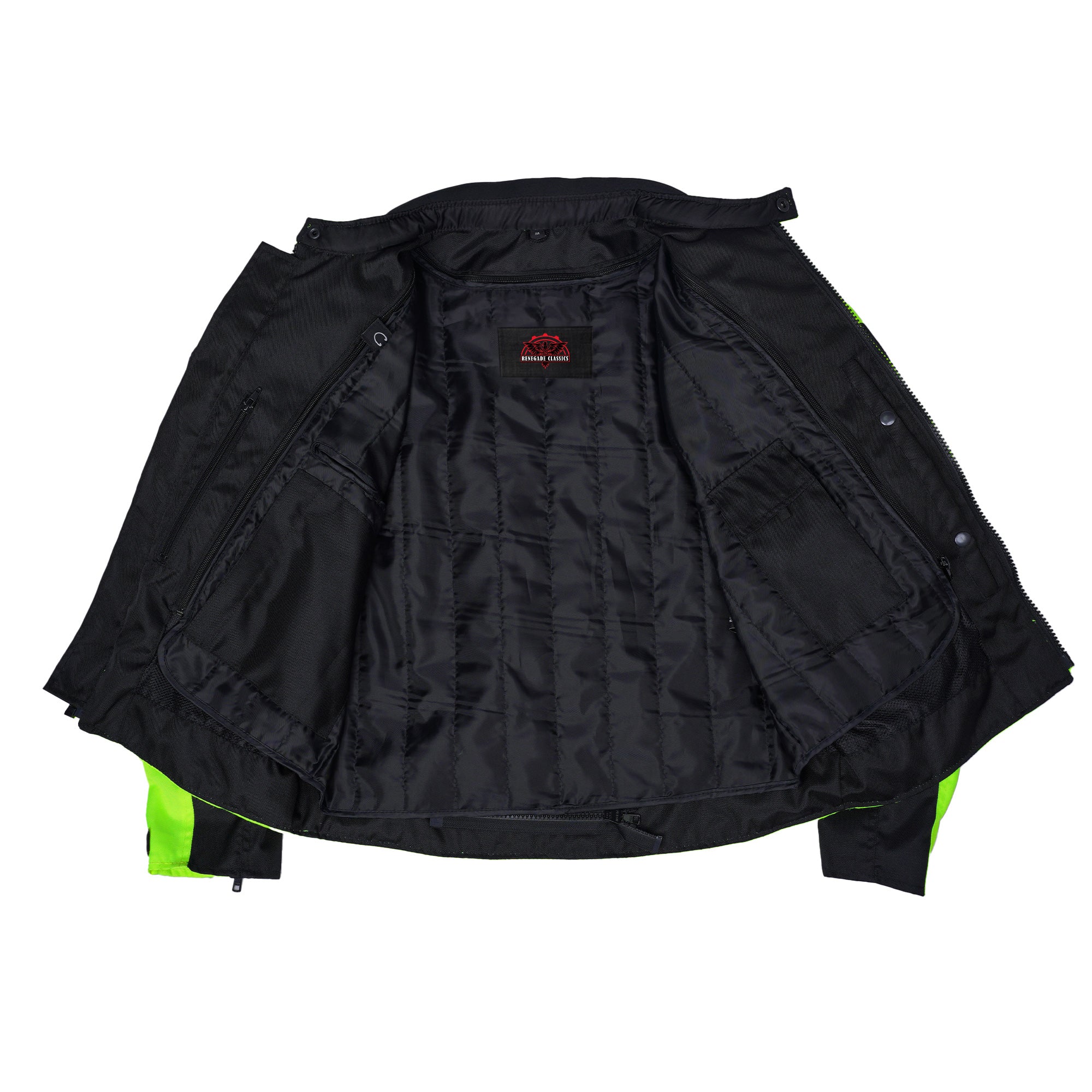 RC763 Men's Racer Mesh Jacket - High Vis