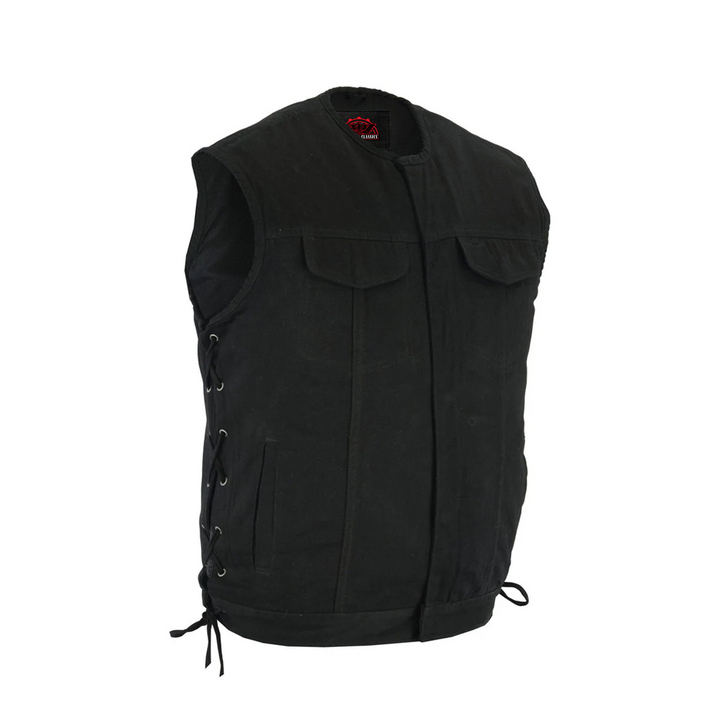 RM978 Denim Material, Upgraded Style Gun Pockets, All black construct