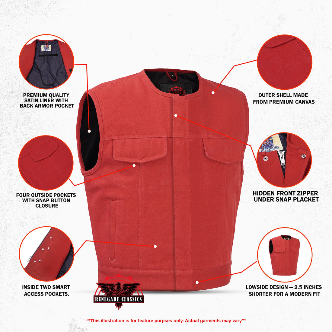 Sand Dawn – Men's Textile Vest