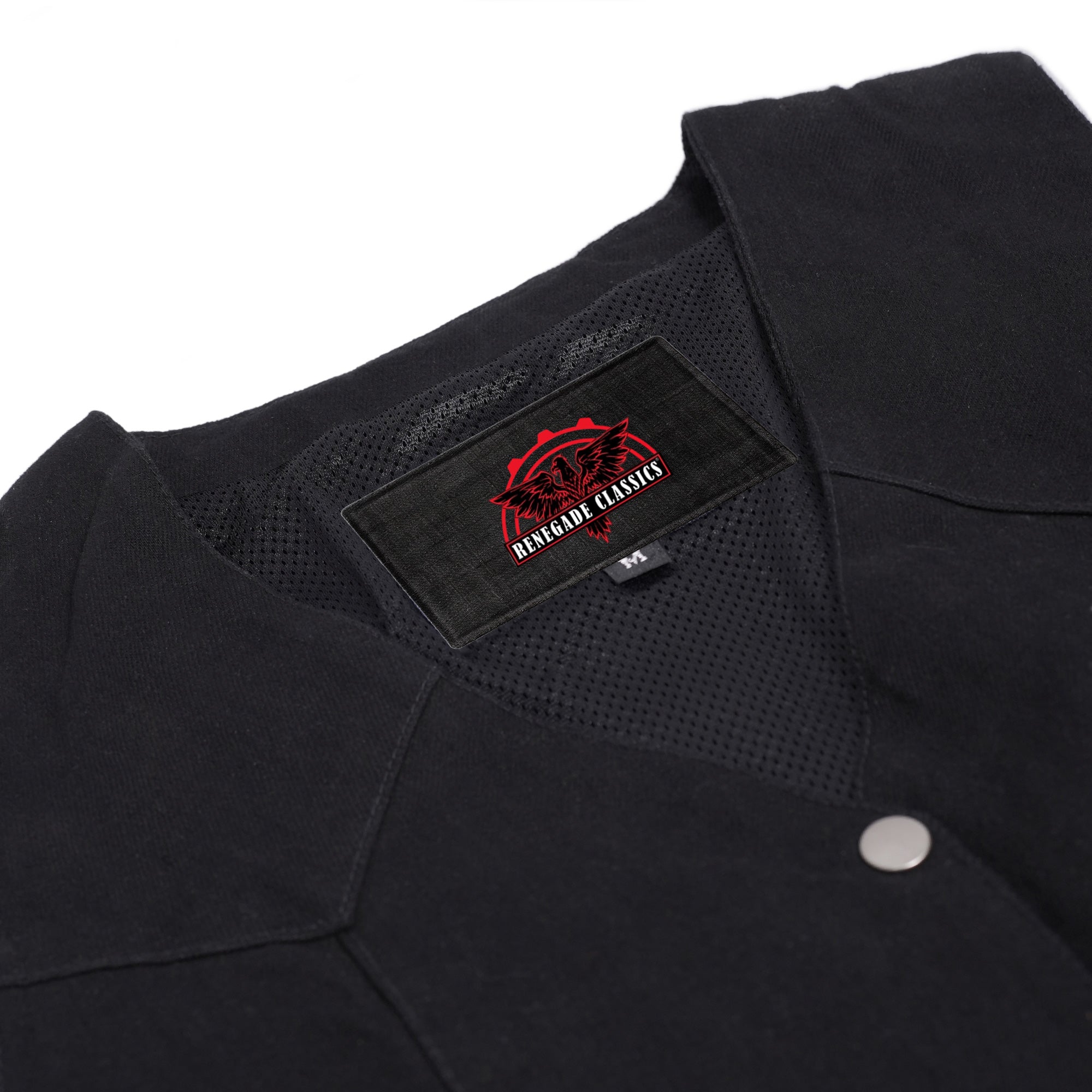 RM952 Women's Denim Classic Side Lace Vest