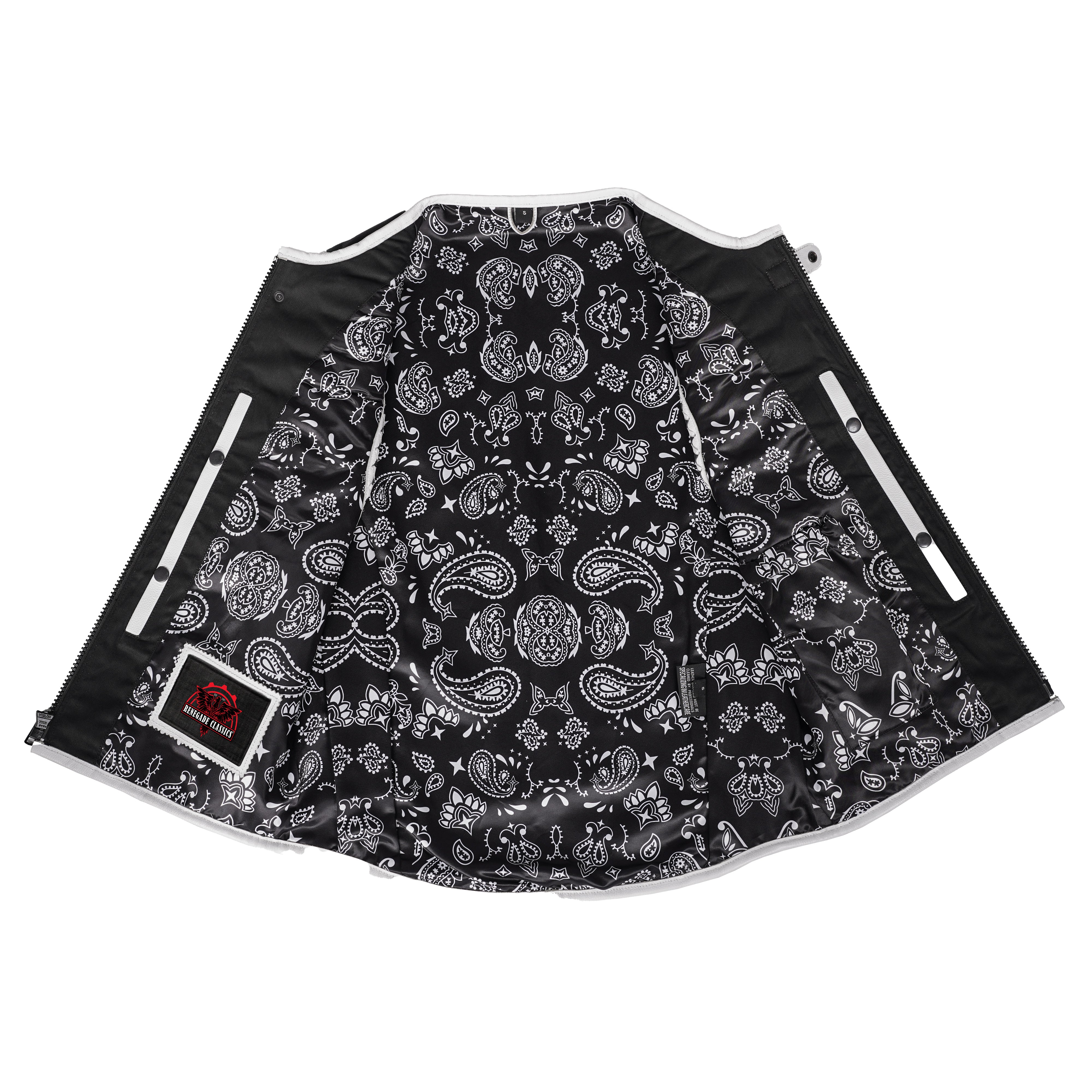 Blackline Men's Leather Motorcycle