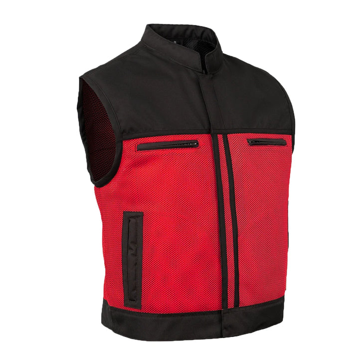 Red Flame - Lowside Summer Spark Men’s Mesh Vest