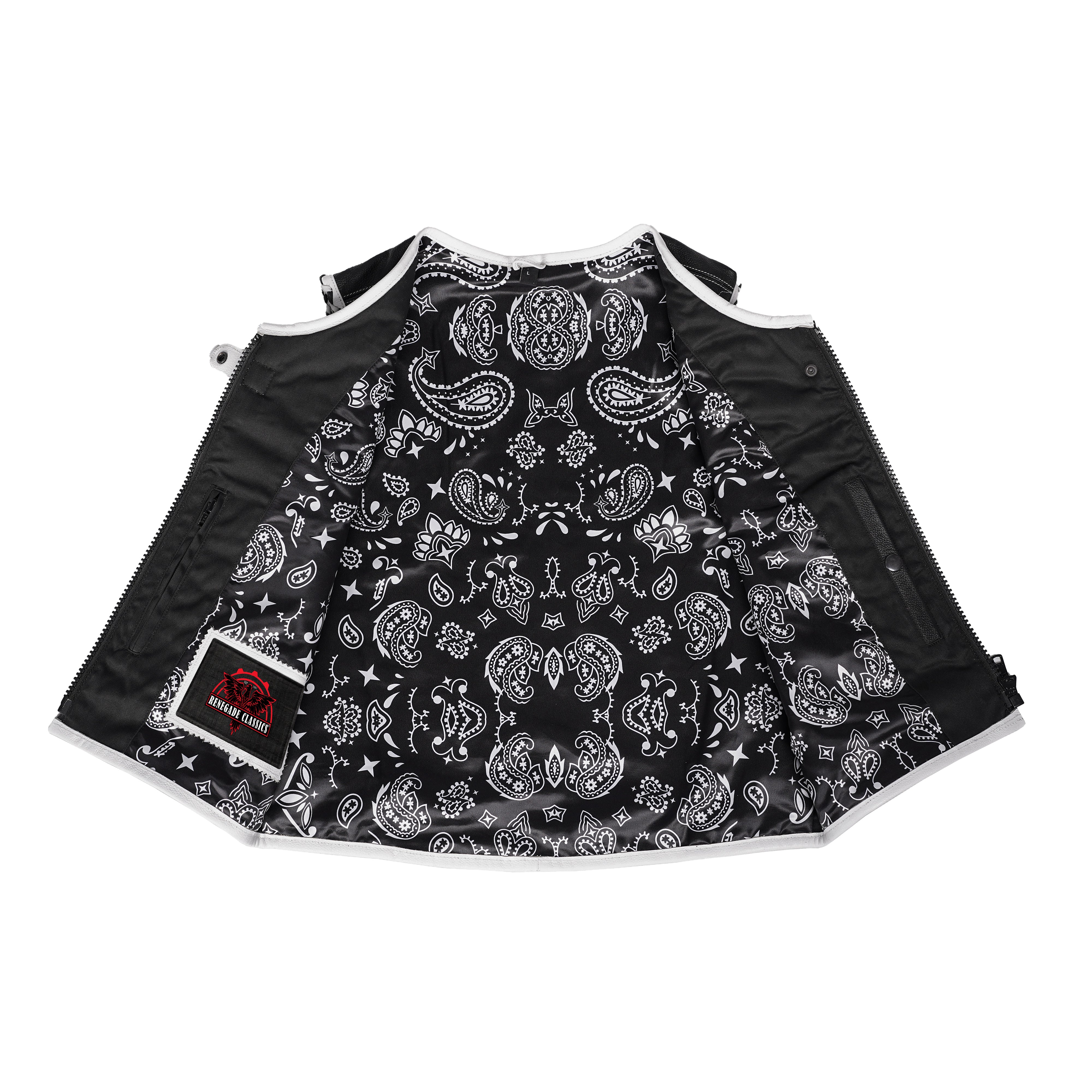 Shadow Pearl - Women's Leather Vest