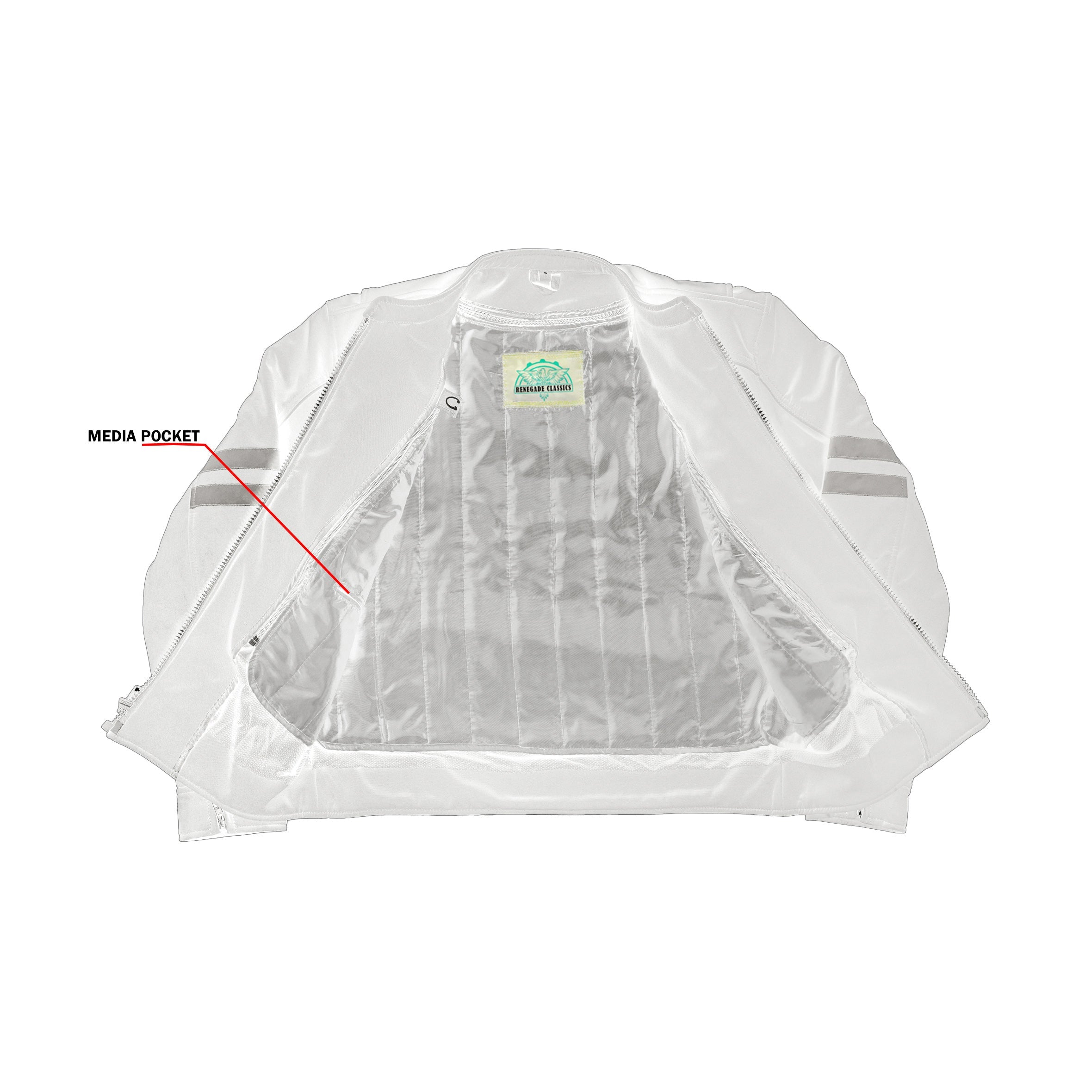 RC703 All Season Reflective Men's Textile Jacket