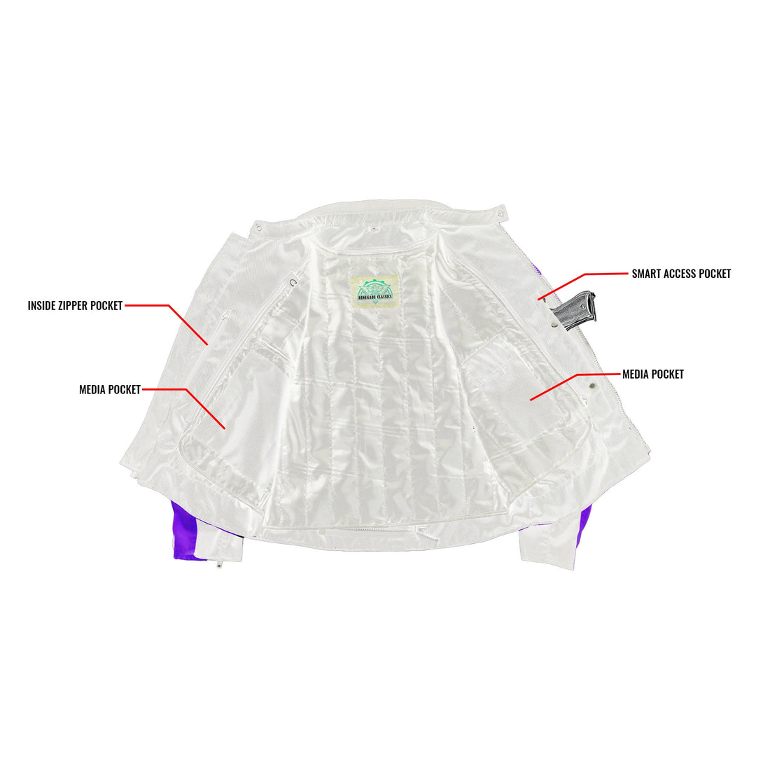 RC763 Men's Racer Mesh Jacket - High Vis