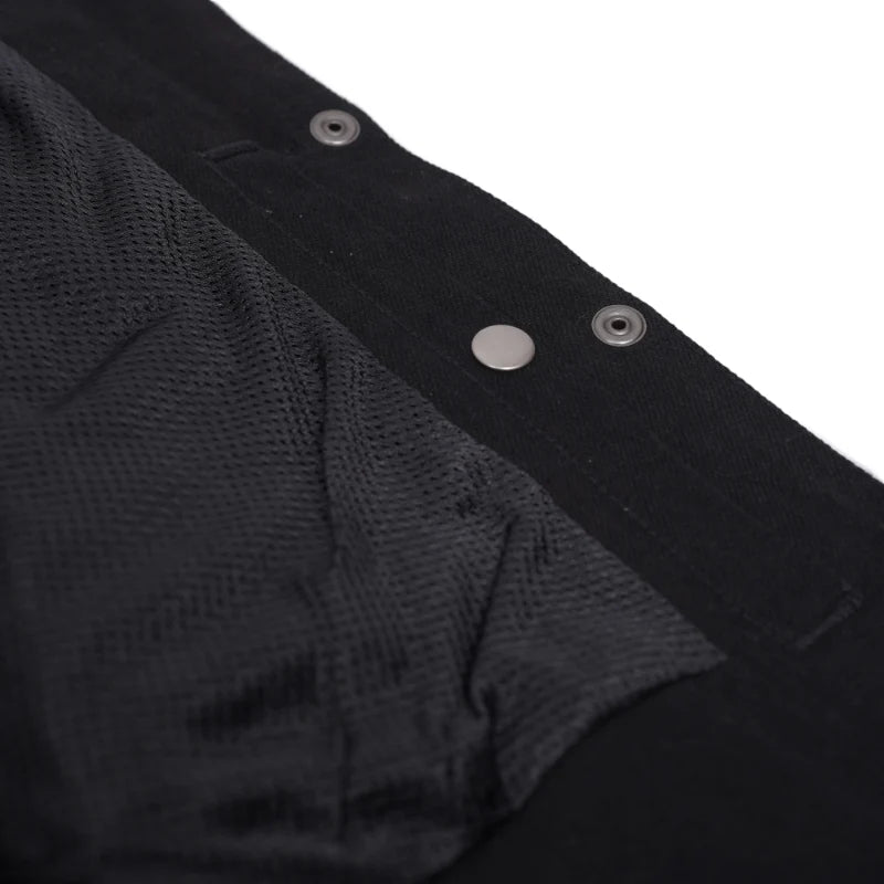 RM952 Women's Denim Classic Side Lace Vest