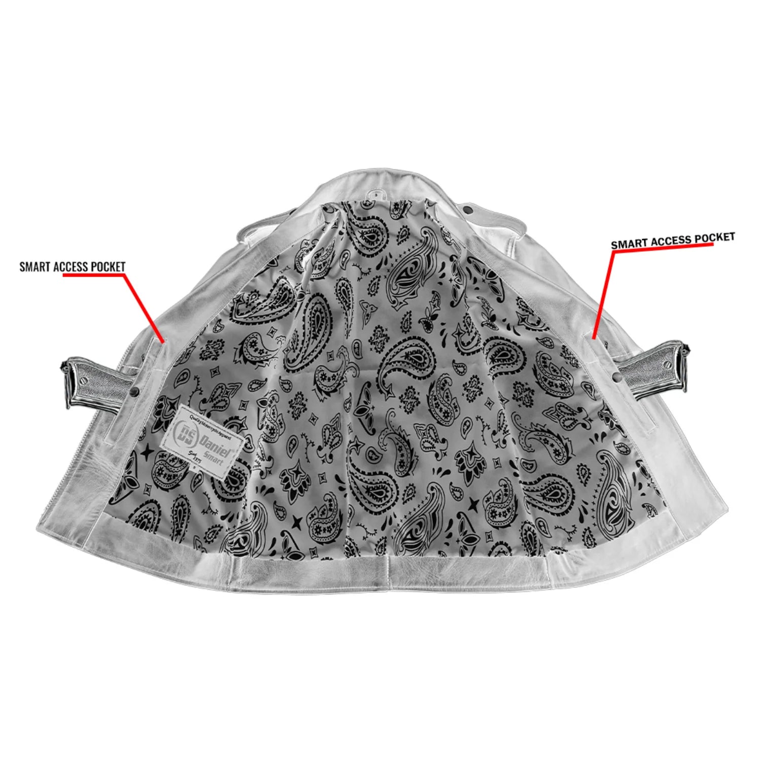 Amora – Women’s Leather Motorcycle Jacket