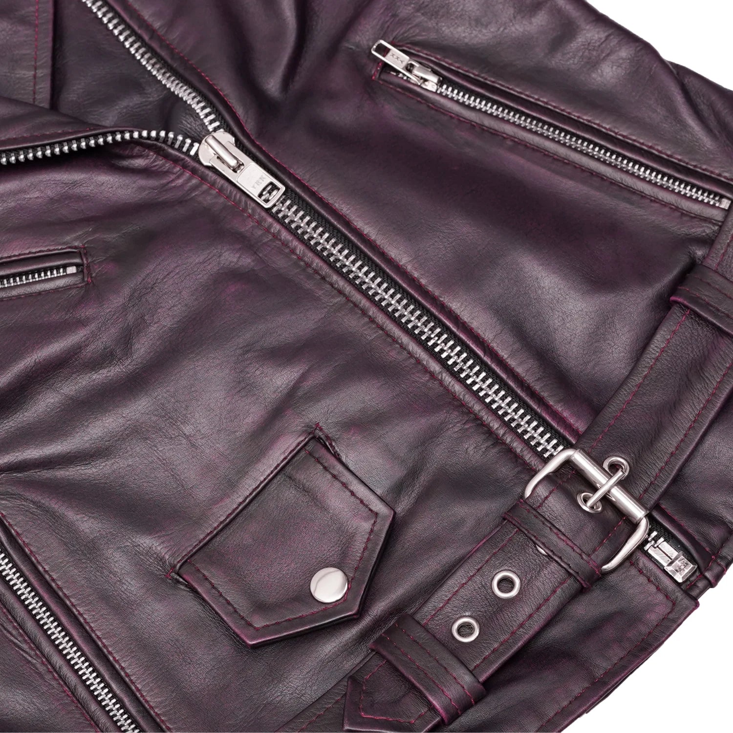 Amora – Women’s Leather Motorcycle Jacket