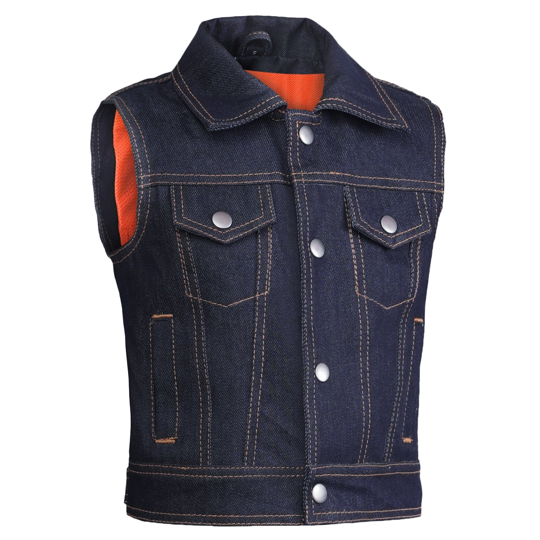Biker Boy – Kids Denim Vest