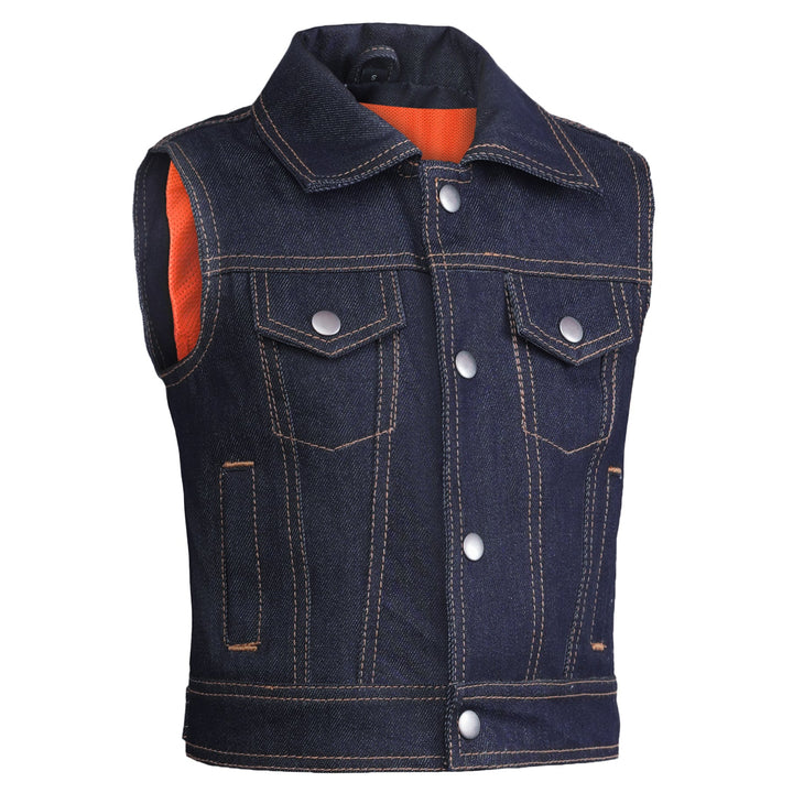 Biker Boy – Kids Denim Vest