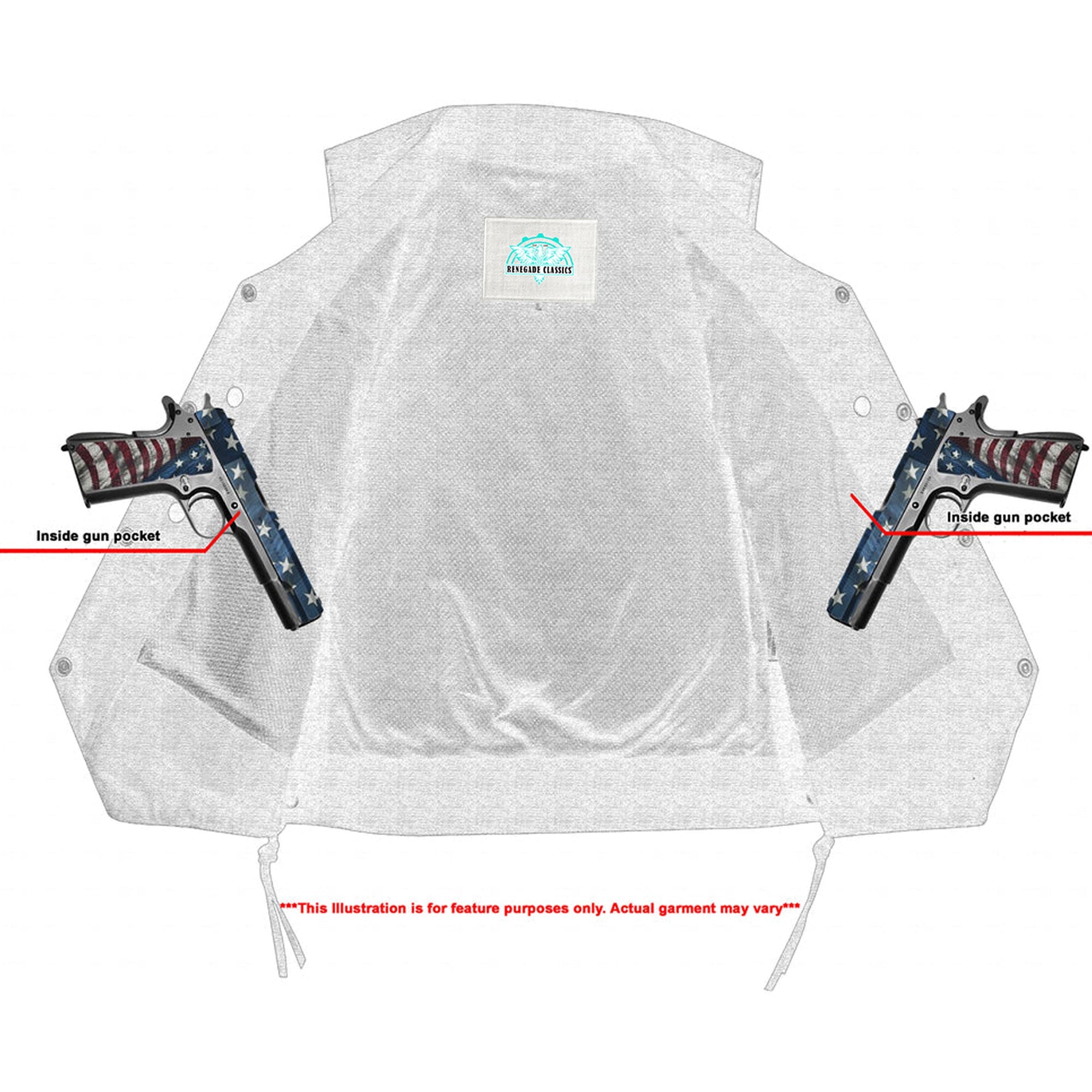 RM947 Women's 6 Pocket Denim Utility Vest - Black