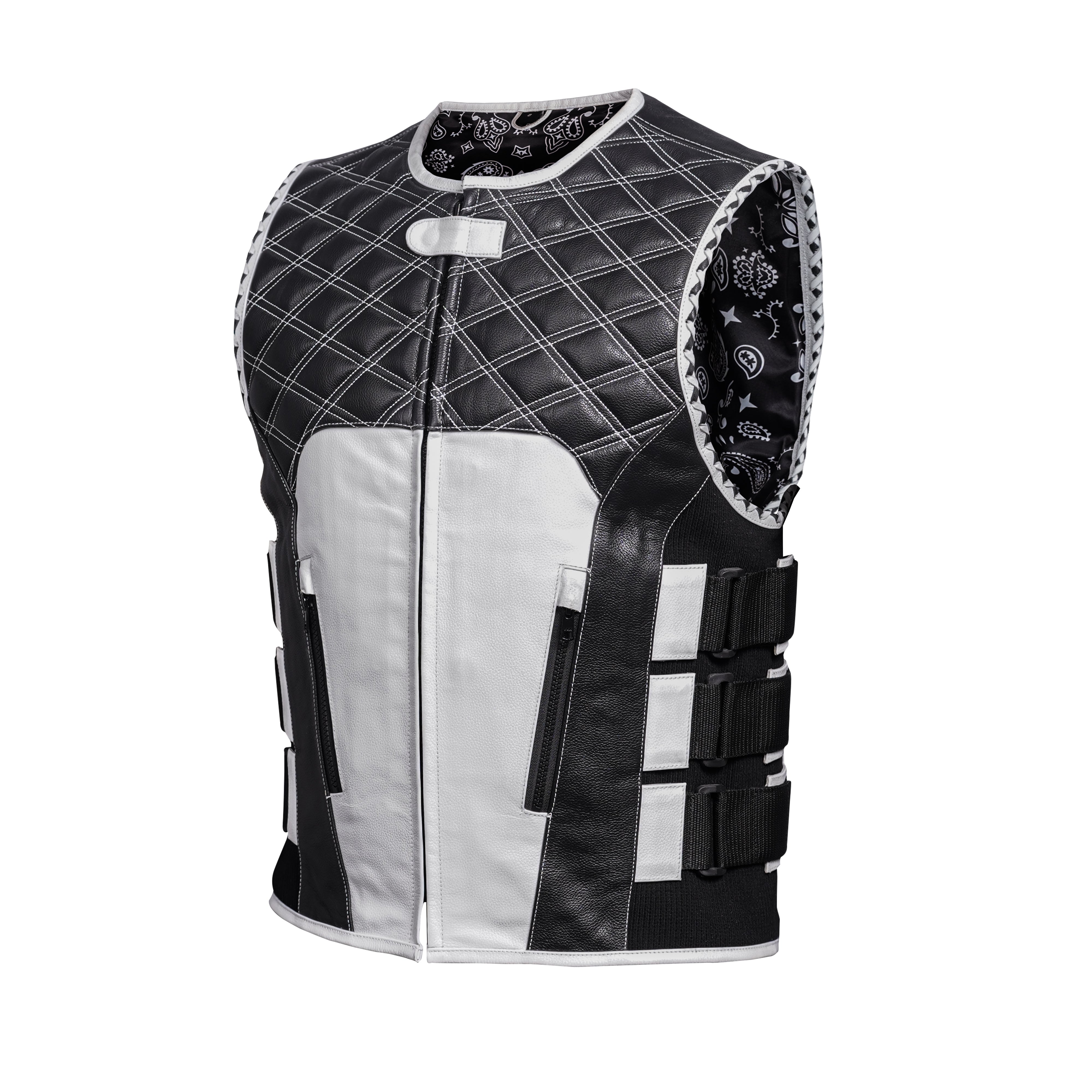 Blackline Men's Leather Motorcycle