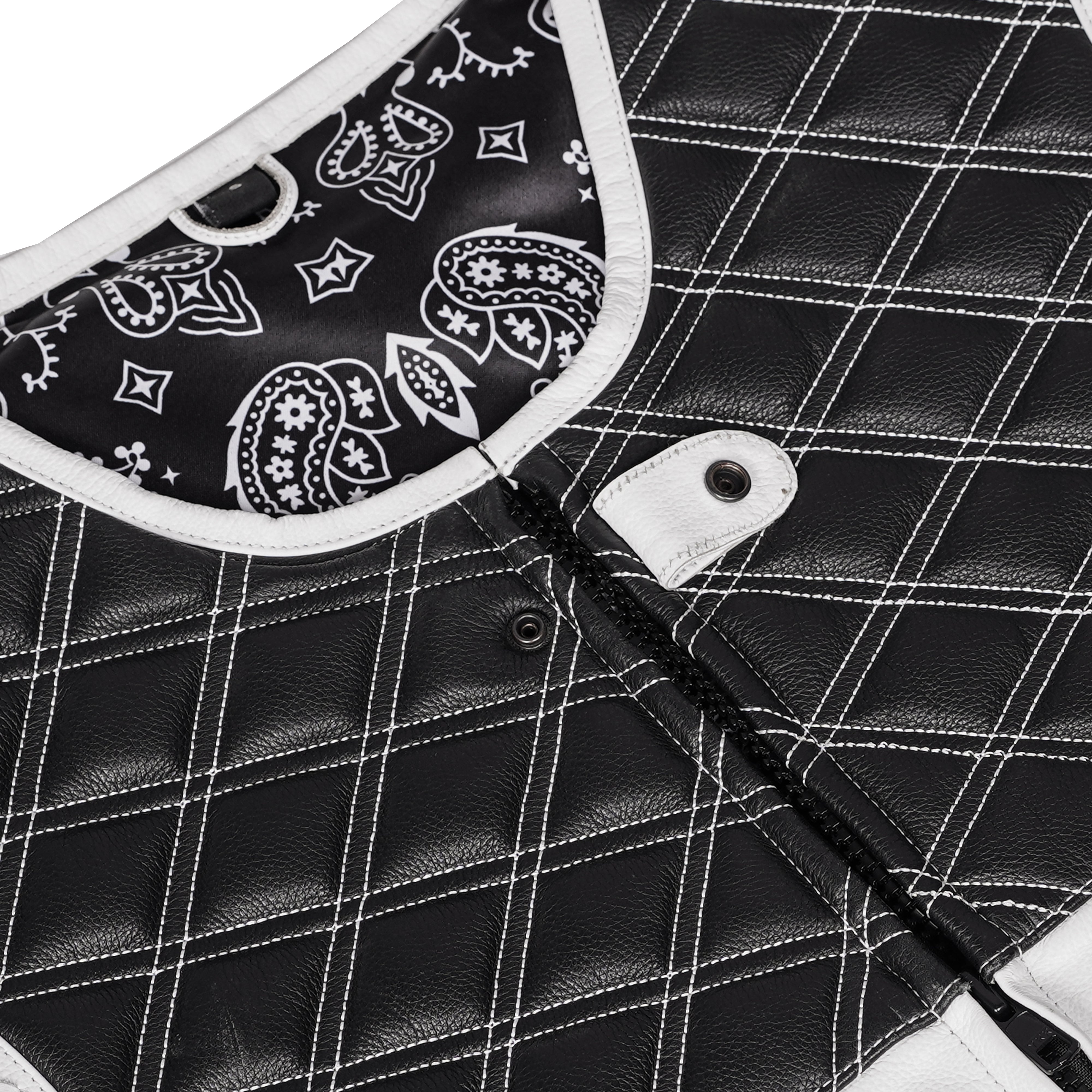 Blackline Men's Leather Motorcycle