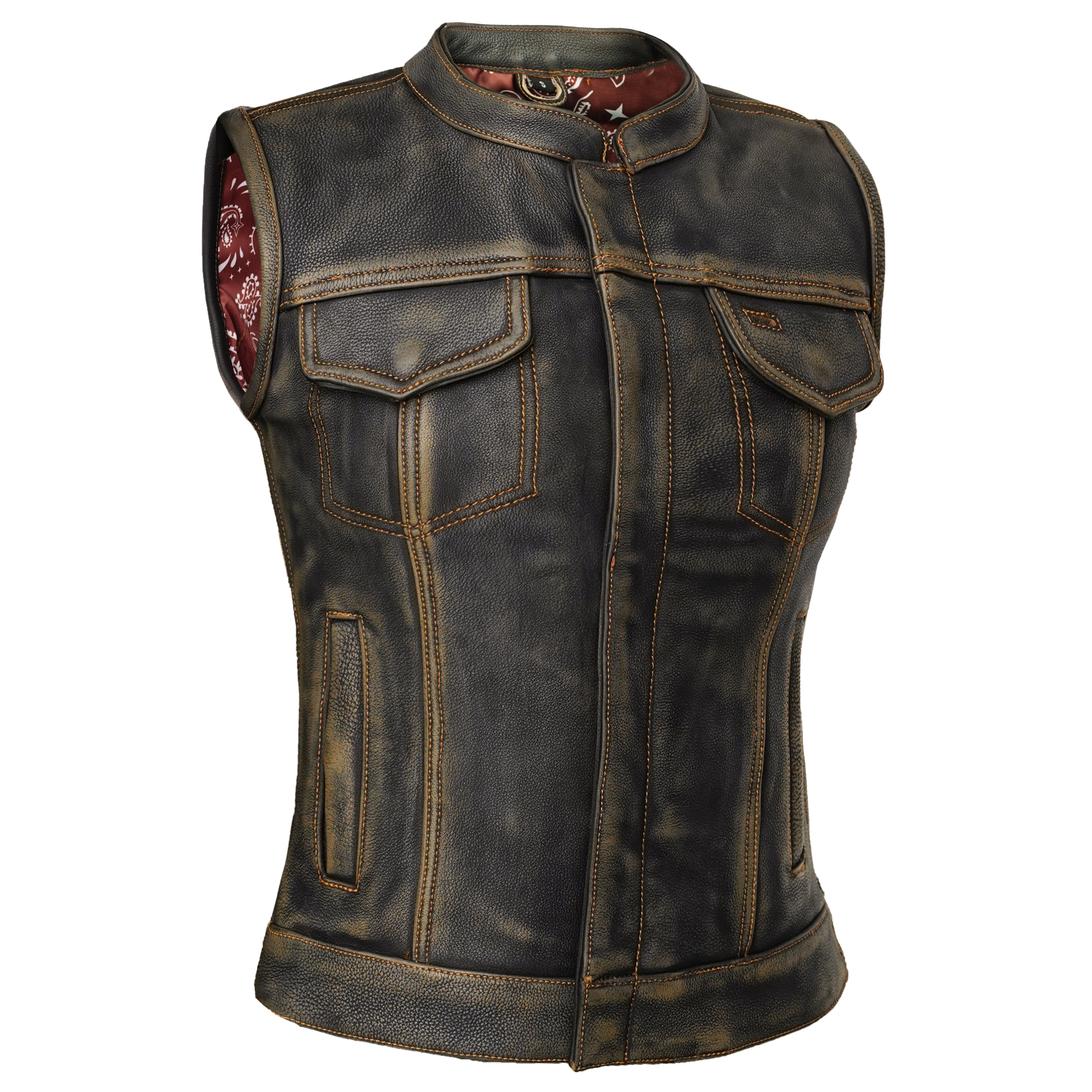 Bold Beauty - Women’s Leather Vest