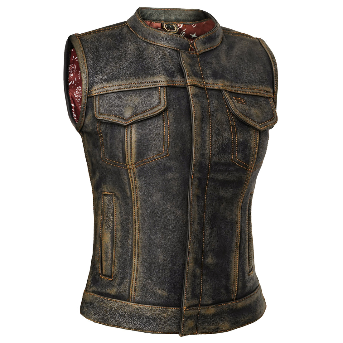 Bold Beauty - Women’s Leather Vest