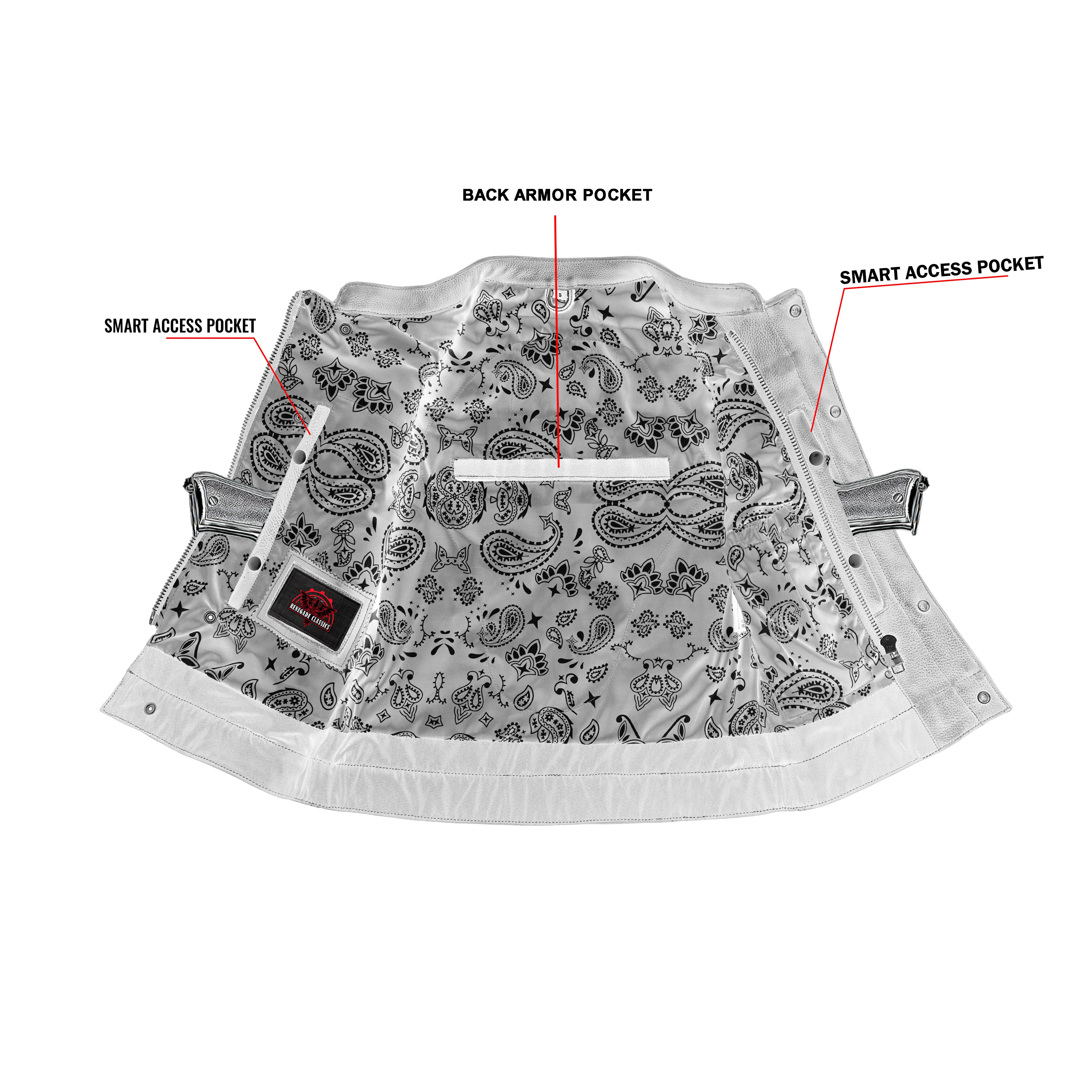 Bold Beauty - Women’s Leather Vest