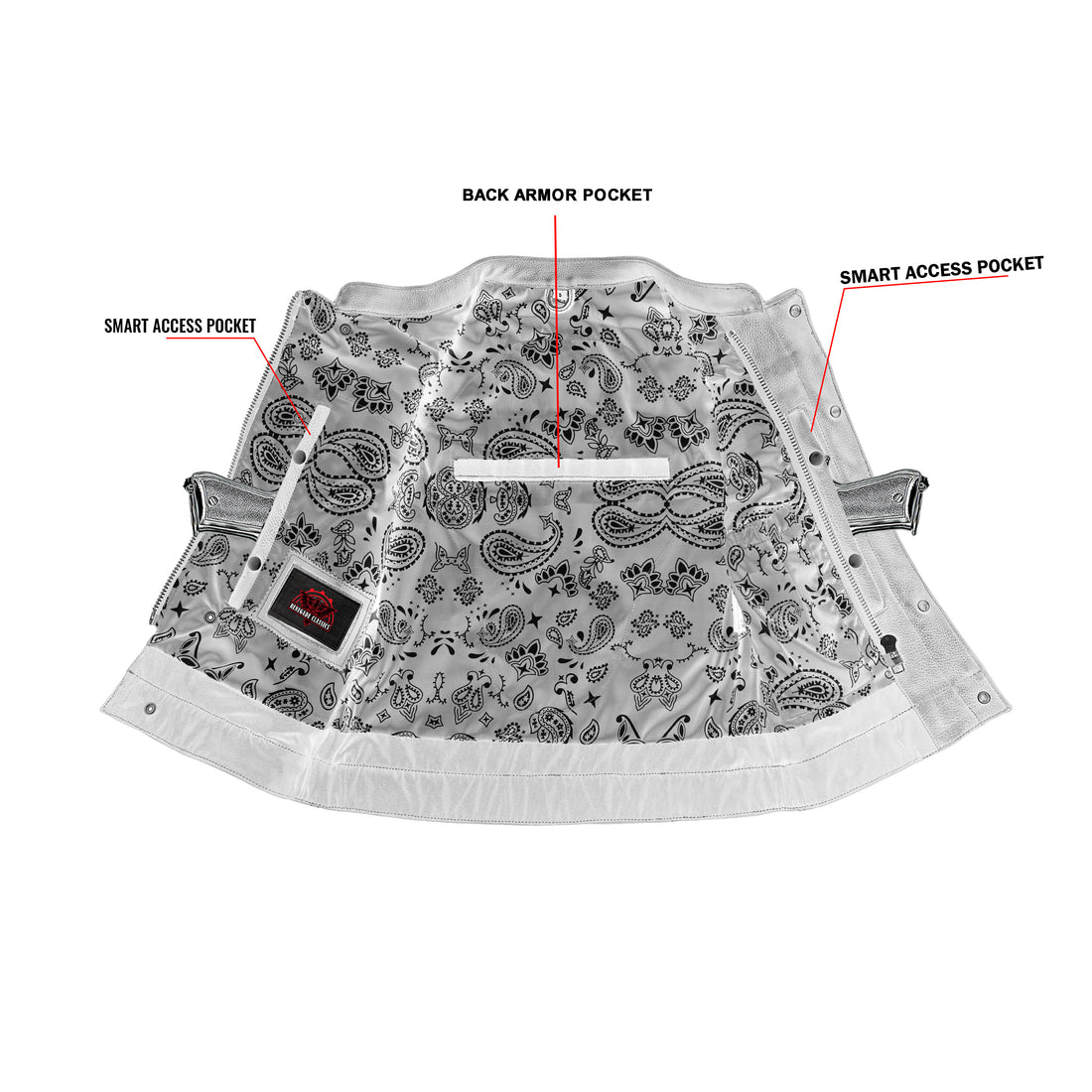 Bold Beauty - Women’s Leather Vest