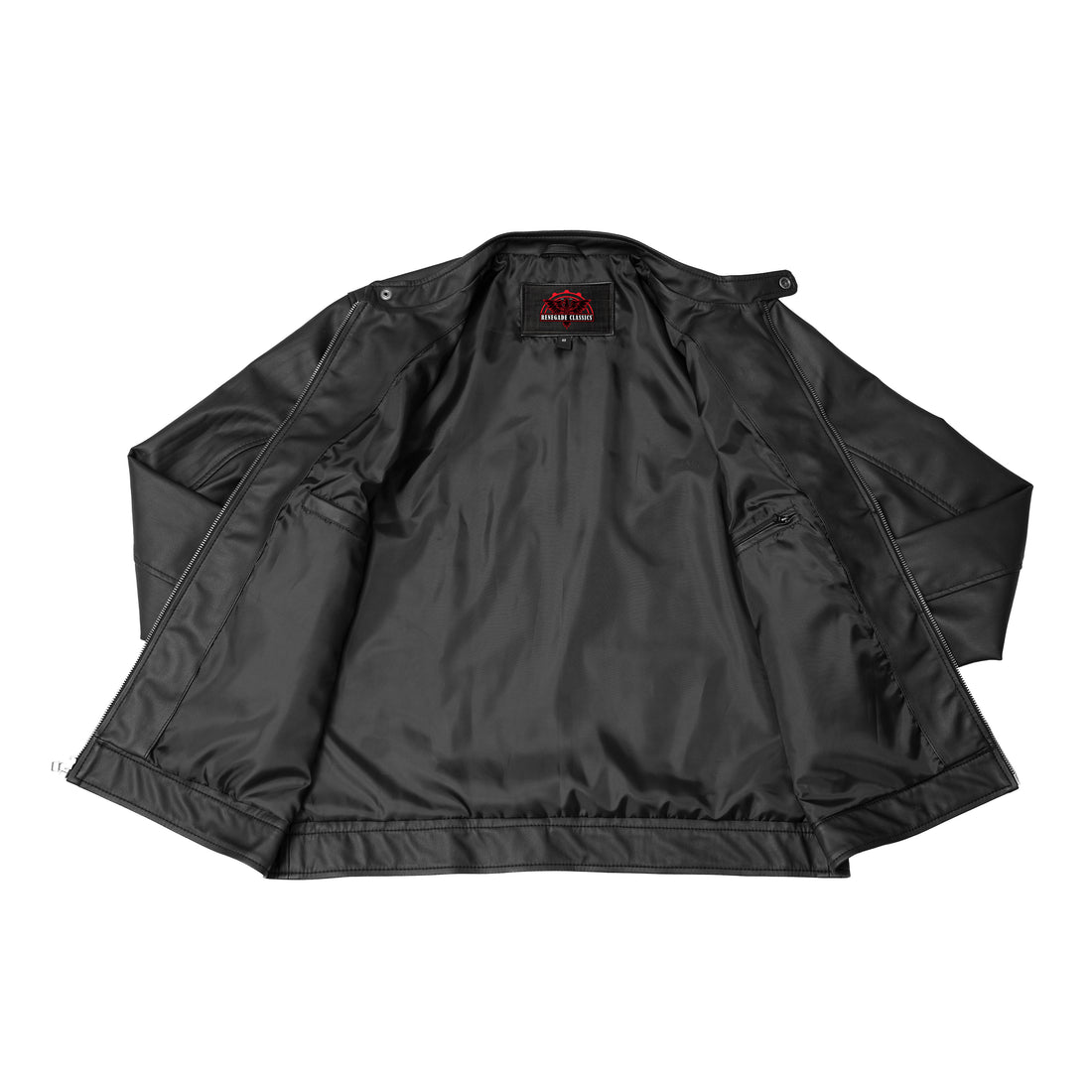 Brunox – Mens Faux Leather Motorcycle Jacket