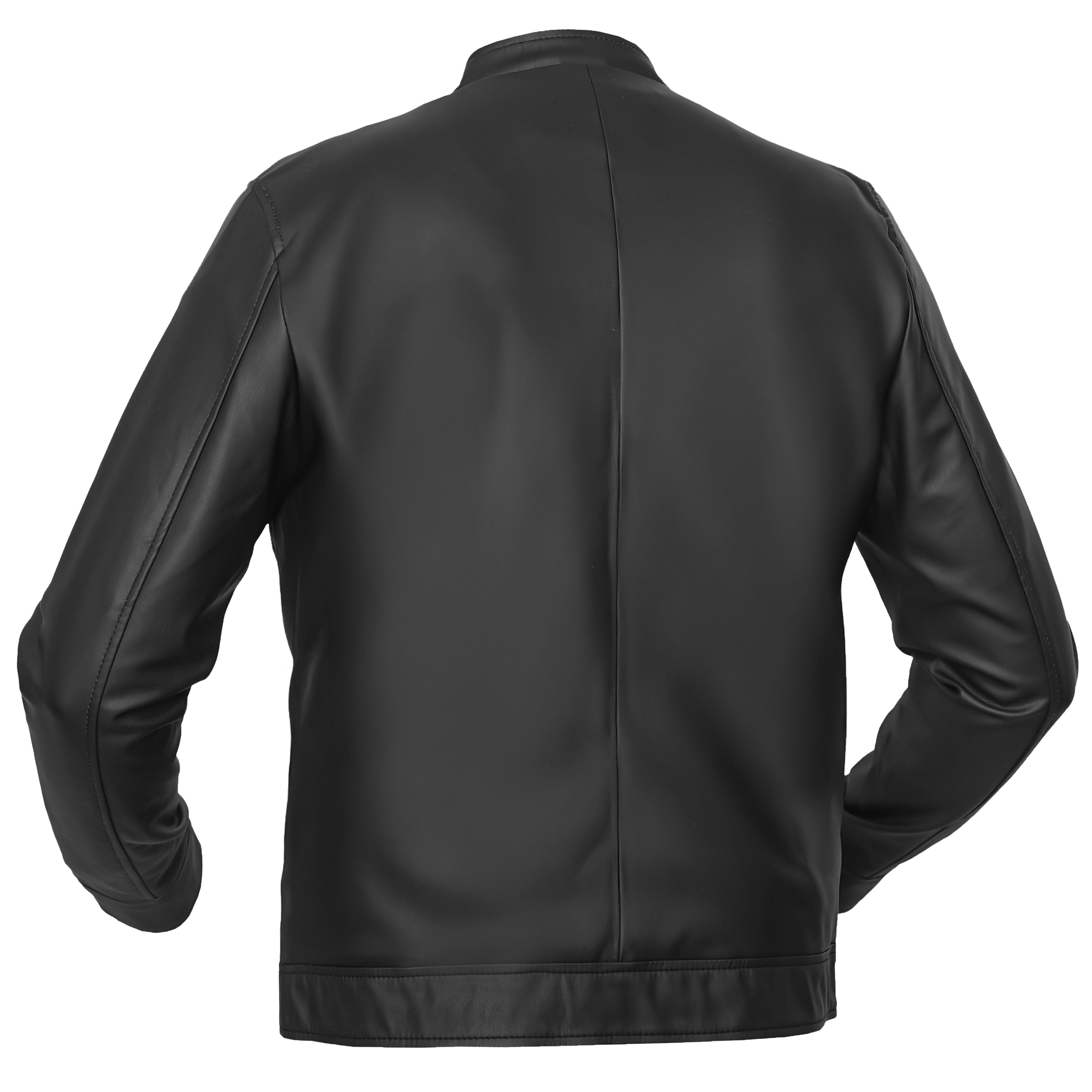 Brunox – Mens Faux Leather Motorcycle Jacket