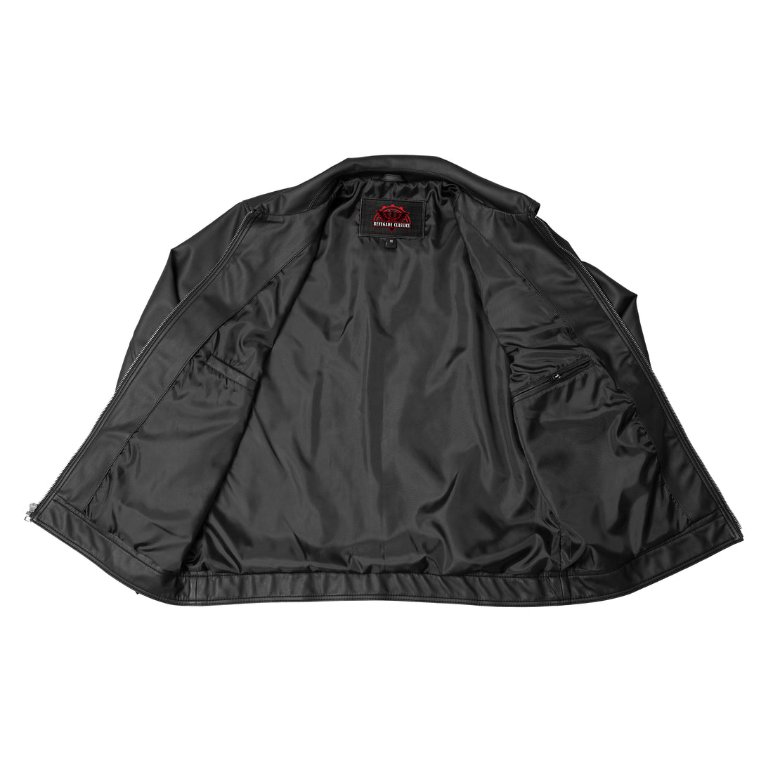 Cendro – Men’s Faux Leather Motorcycle Jacket