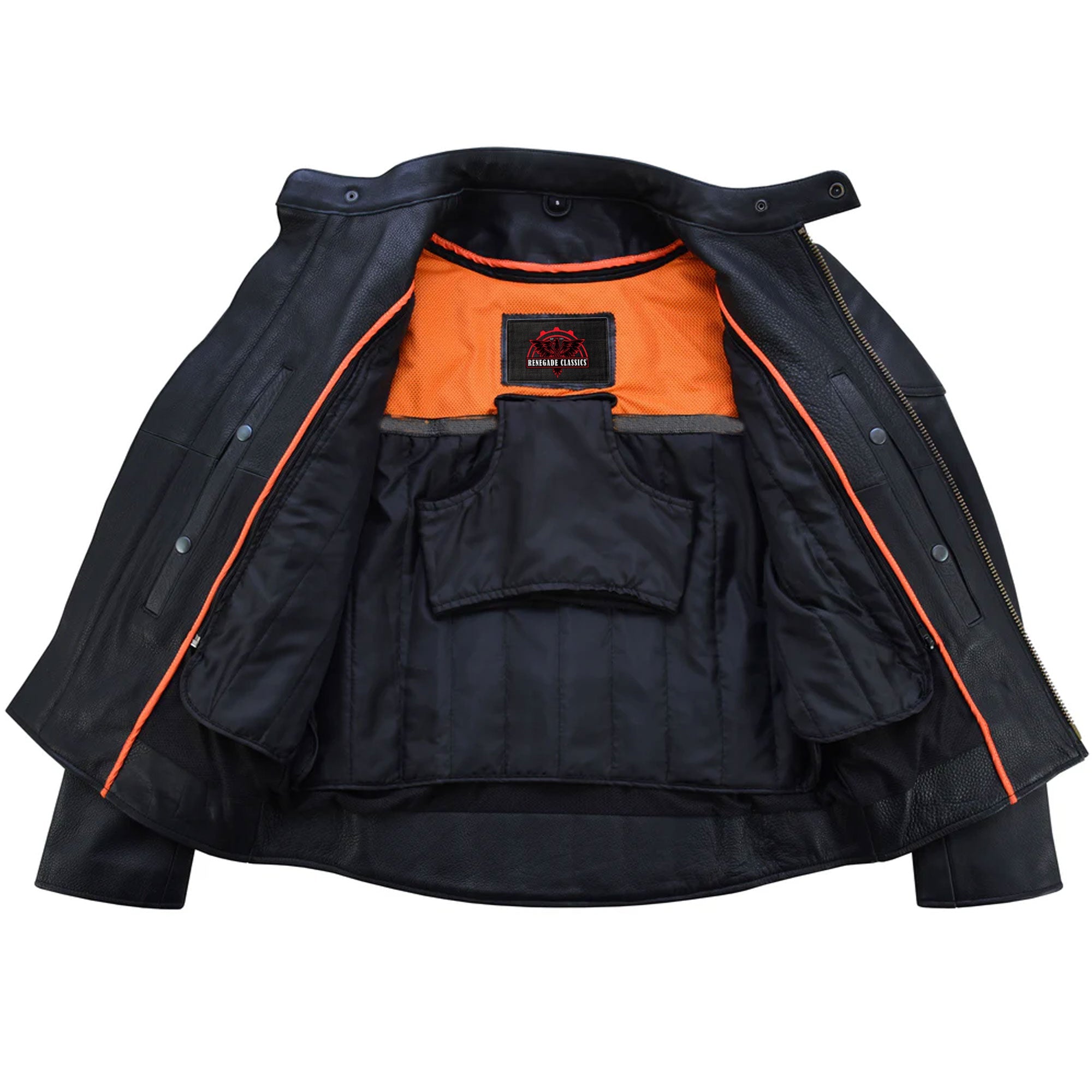 RC777 Men's Vented M/C Jacket Side Laces