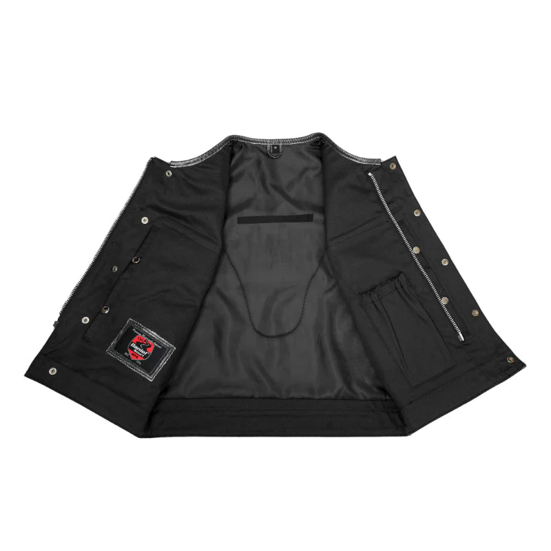 Summer Spark Croc Commander Men's Leather Vest