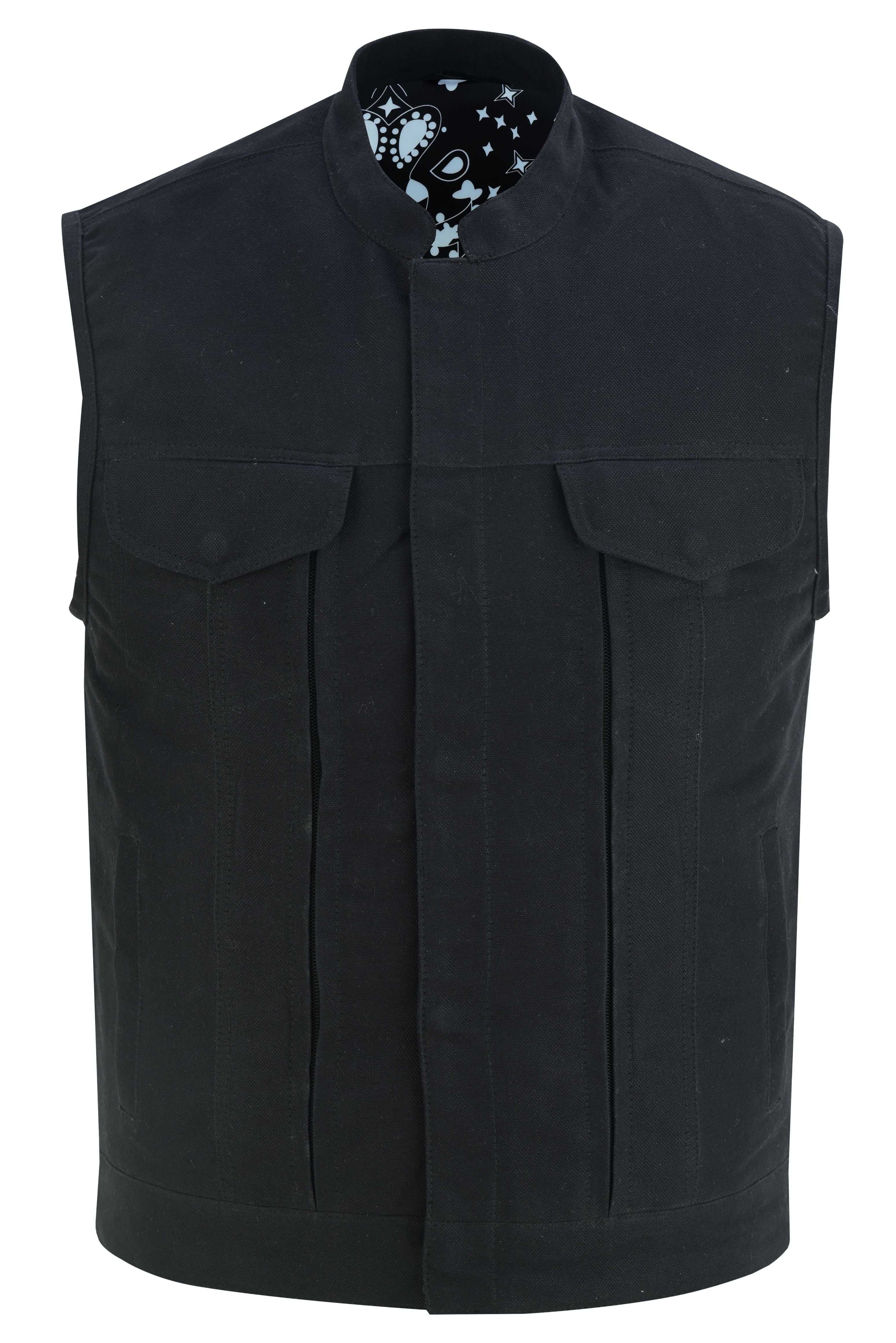 RC909 Men's Modern Utility Style Canvas Vest
