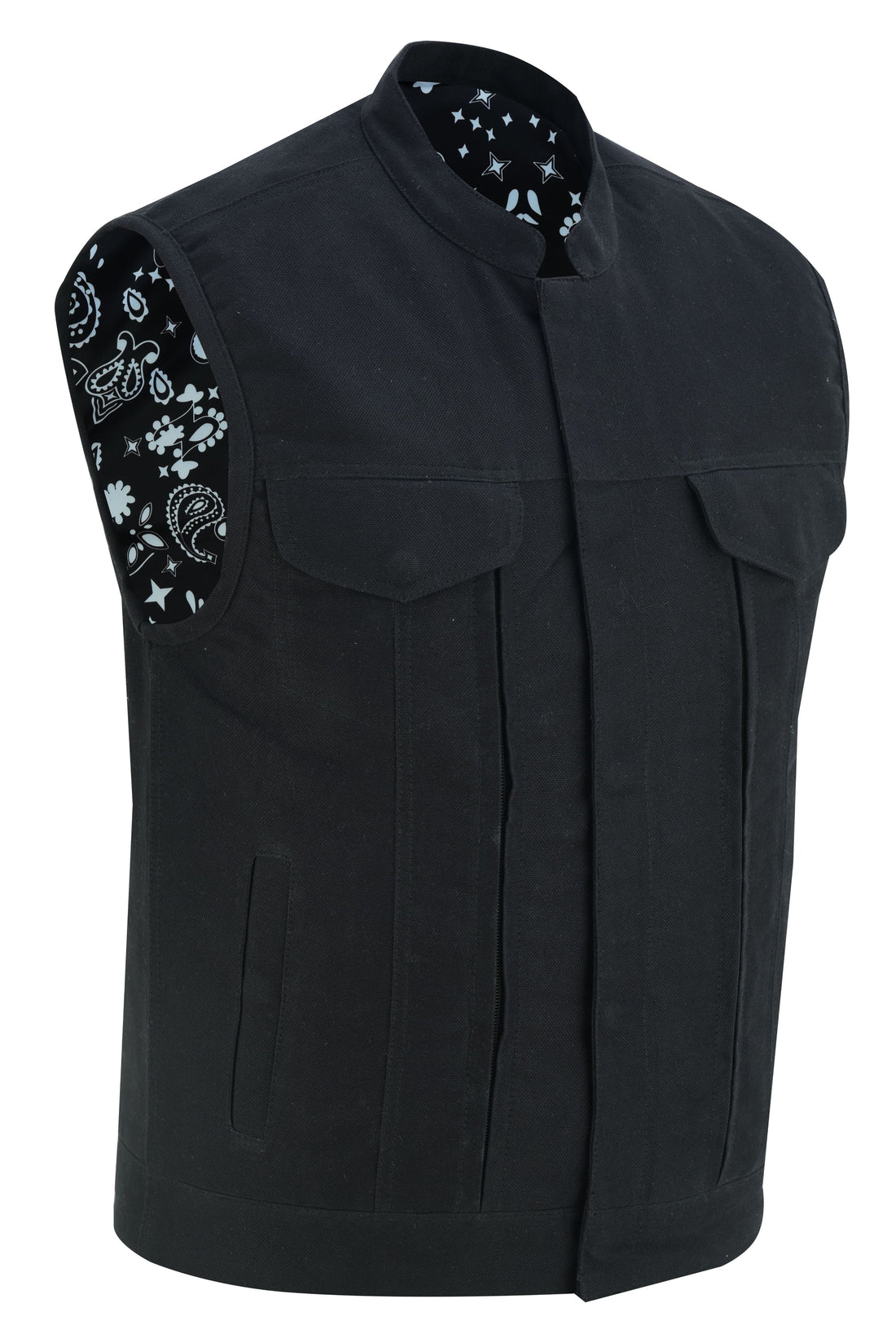 RC909 Men's Modern Utility Style Canvas Vest