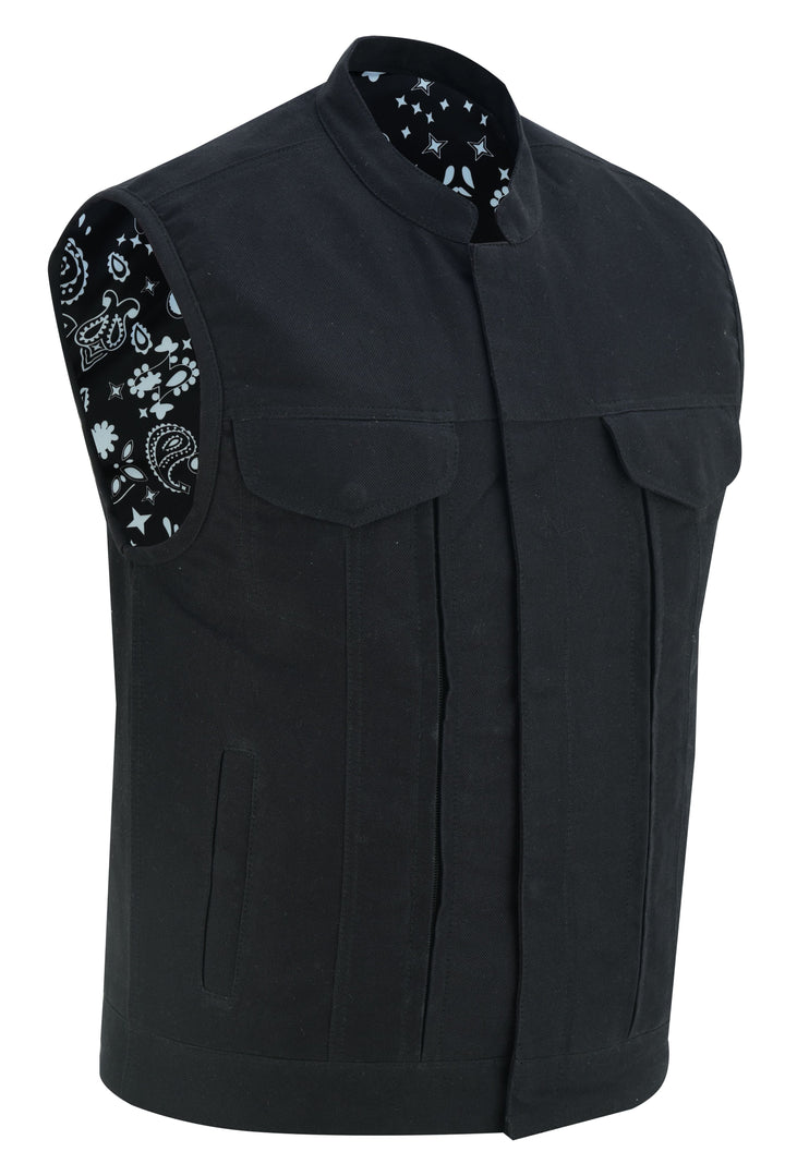 RC909 Men's Modern Utility Style Canvas Vest