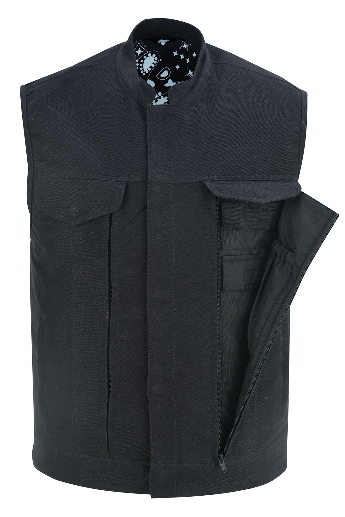 RC909 Men's Modern Utility Style Canvas Vest