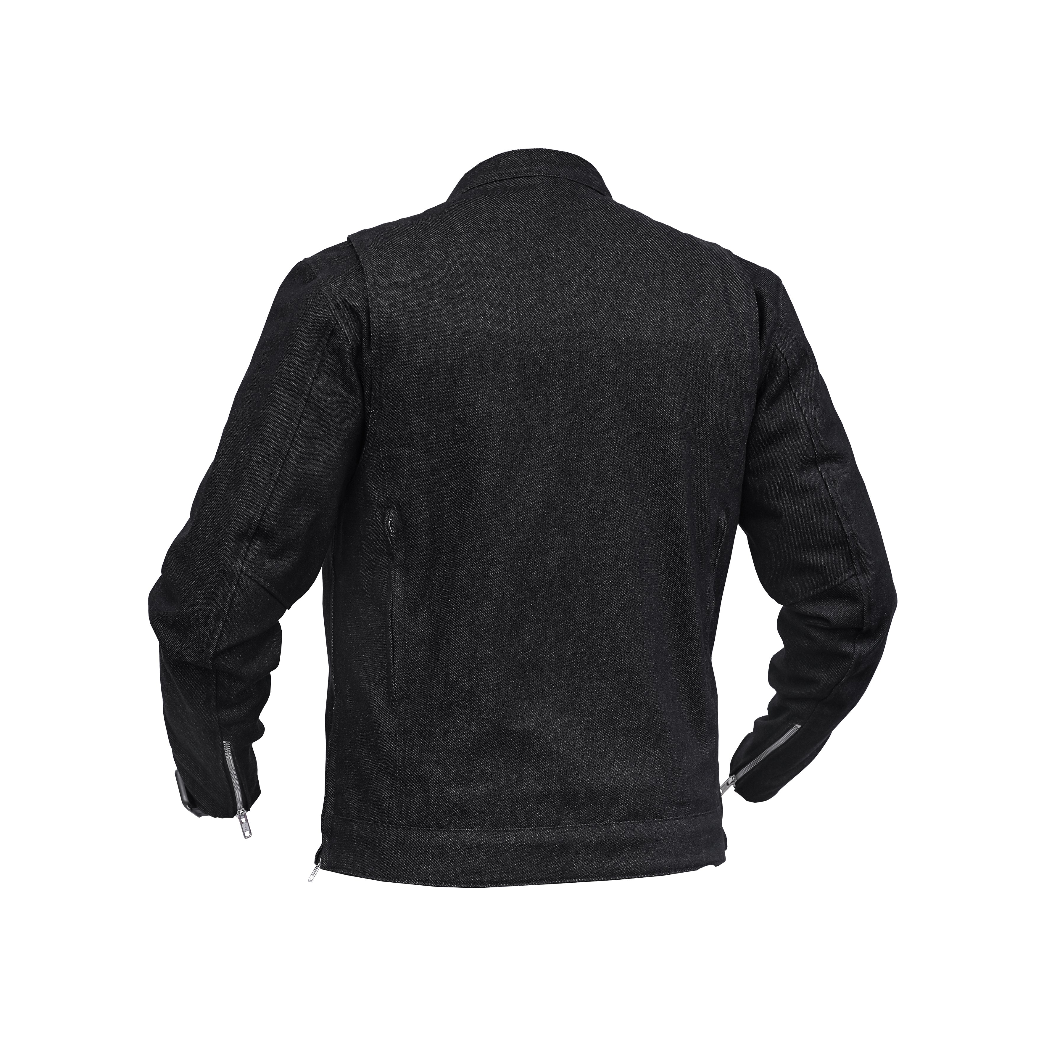 RM915 Men's Rough Rub-Off Raw Finish Denim Jacket