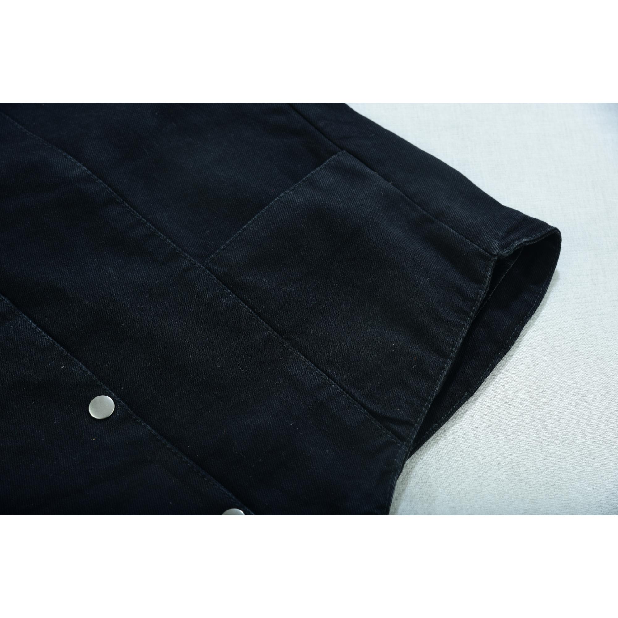 RM951 Women's Denim Classic Plain Sides Vest