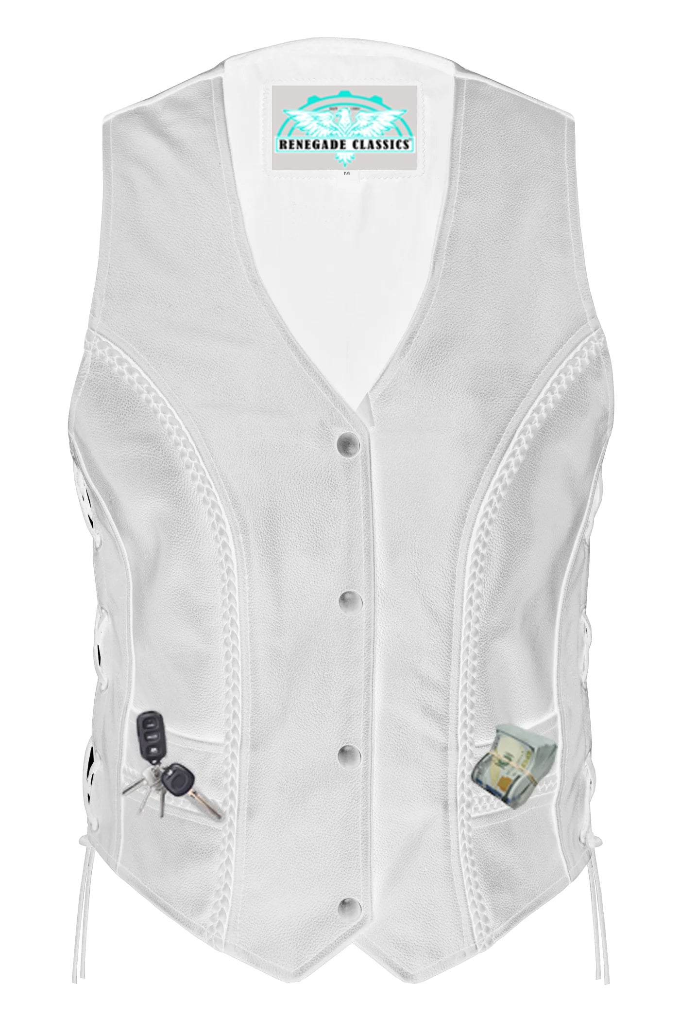 RC272 Women's Premium Braided Vest