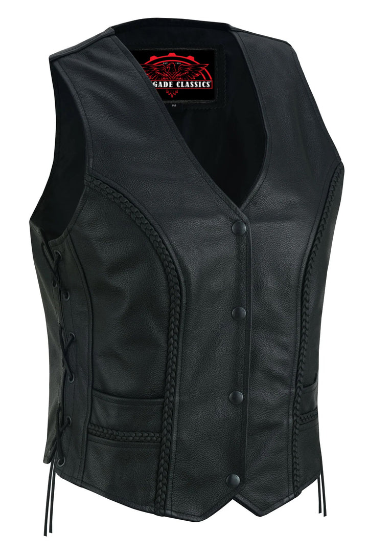 RC272 Women's Premium Braided Vest