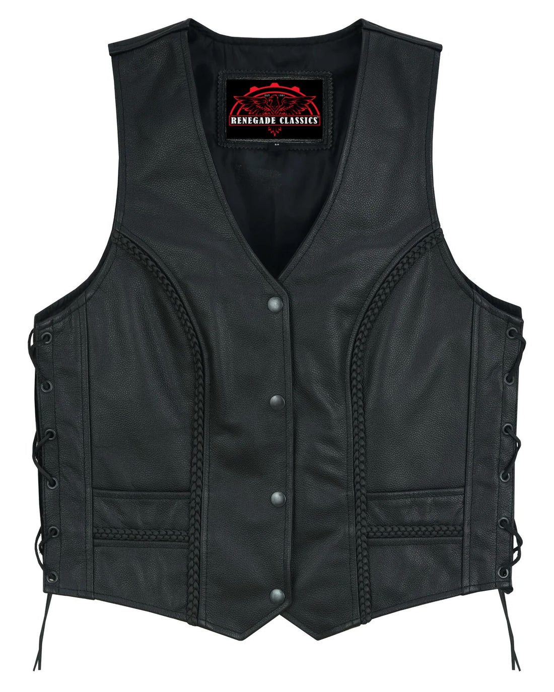 RC272 Women's Premium Braided Vest