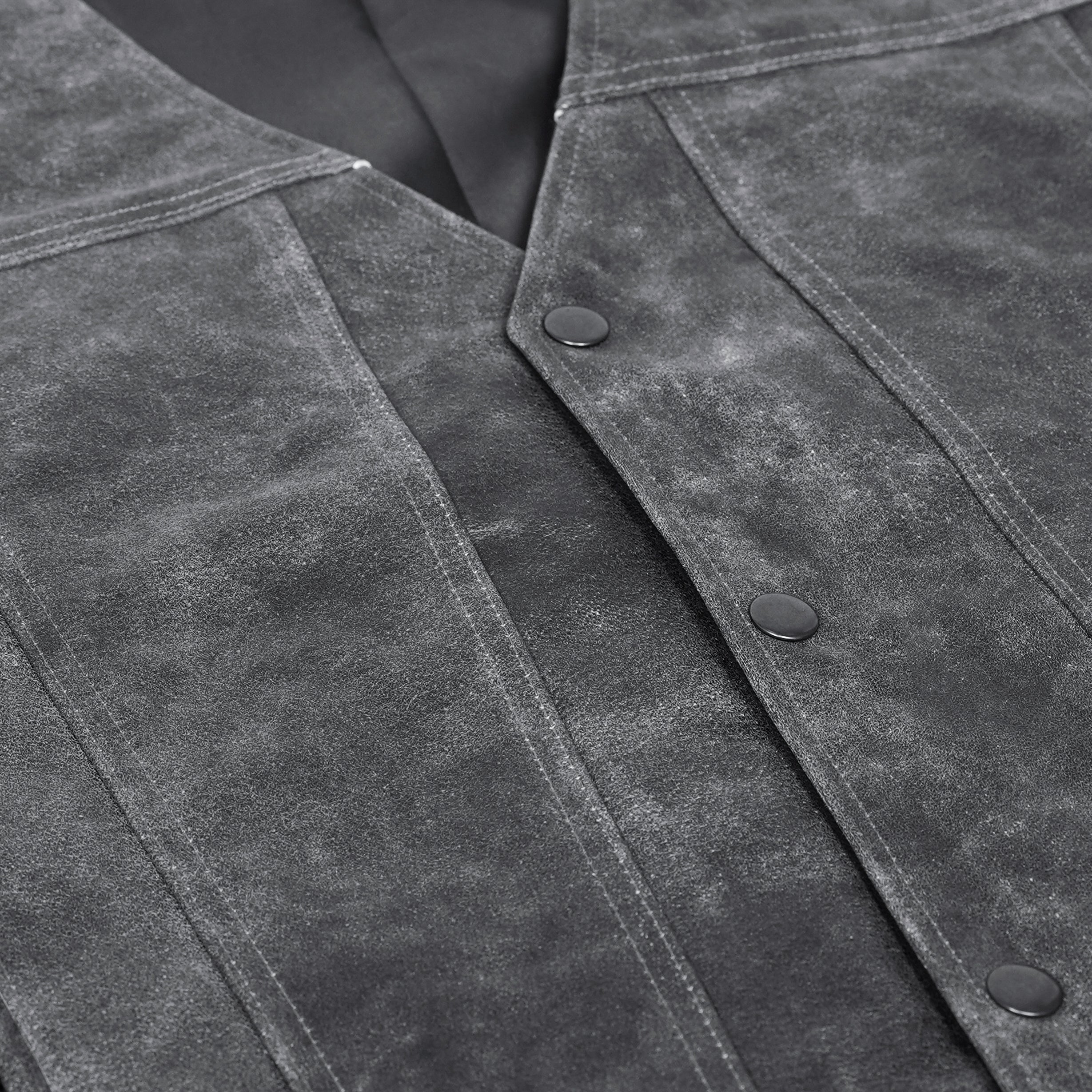 RC105V Men's Gray Single Back Panel Concealed Carry Vest