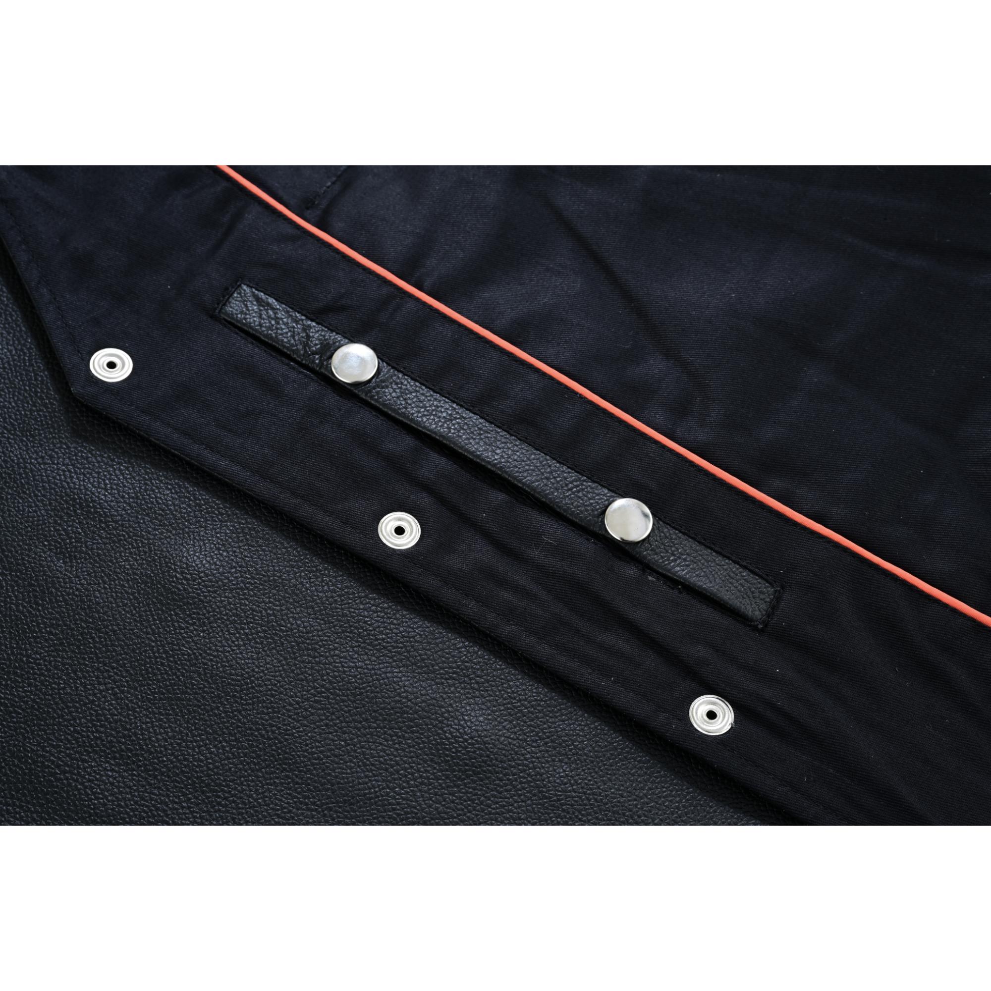 RC125 Men's Single Back Panel Concealed Carry Vest (Buffalo Nickel He