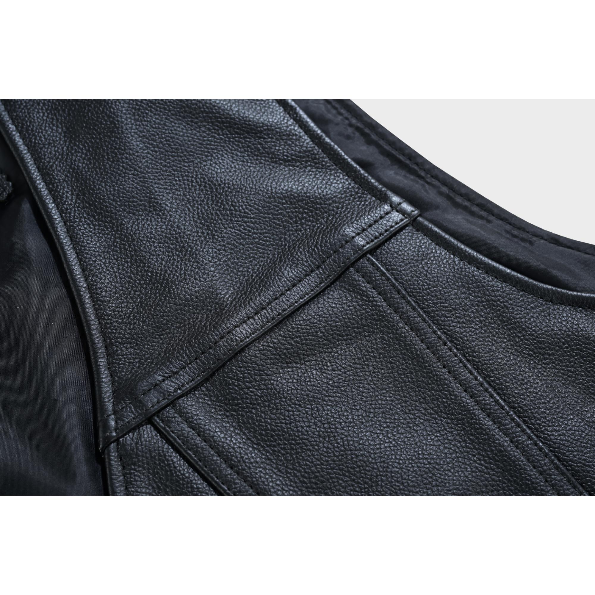 RC125 Men's Single Back Panel Concealed Carry Vest (Buffalo Nickel He