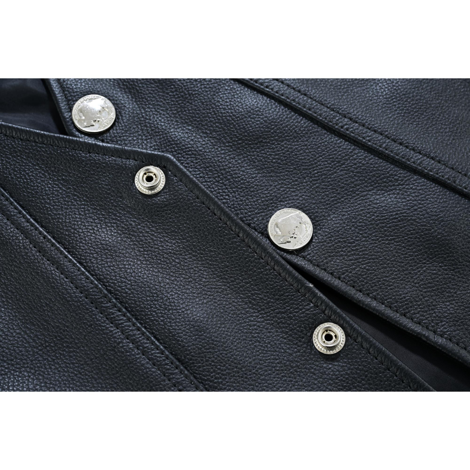 RC125 Men's Single Back Panel Concealed Carry Vest (Buffalo Nickel He