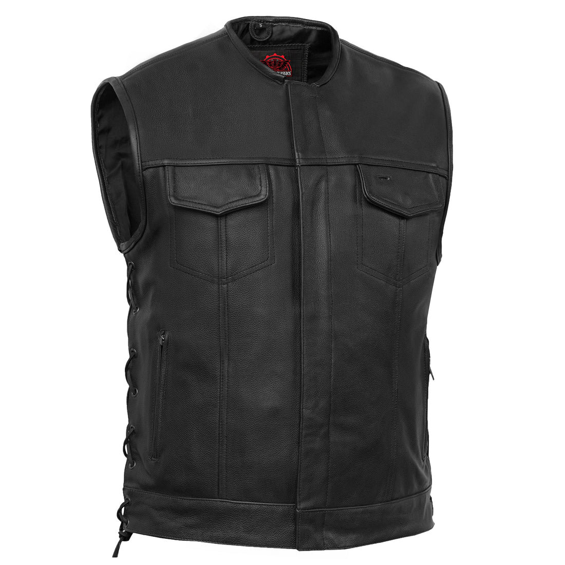 RC178 Upgraded Style Gun Pockets, Hidden 10" Gun Metal Zipper