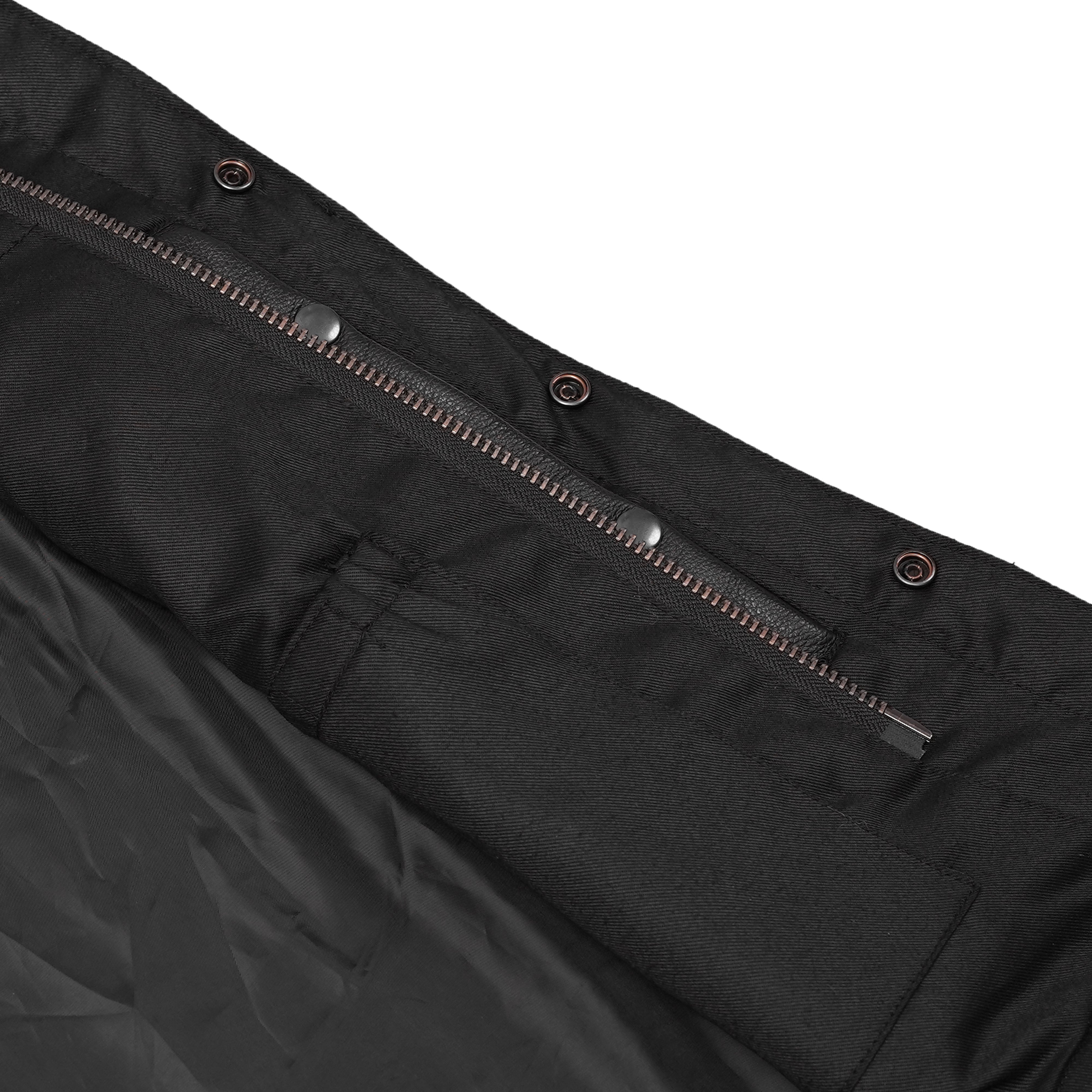 RC178 Upgraded Style Gun Pockets, Hidden 10" Gun Metal Zipper