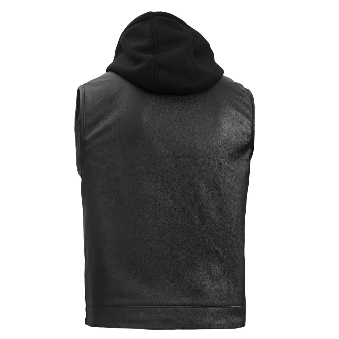 RC182 Concealed Snaps, Premium Naked Cowhide, Removable Hood & Hidden