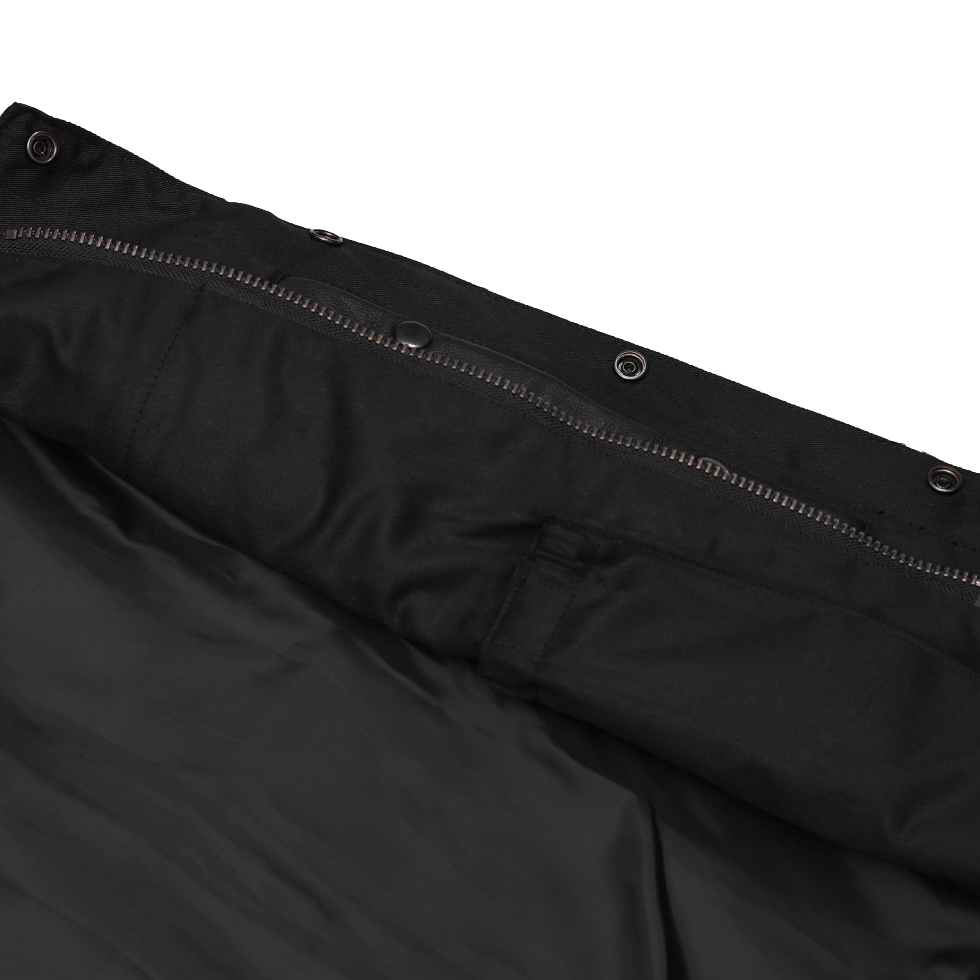 RC182 Concealed Snaps, Premium Naked Cowhide, Removable Hood & Hidden